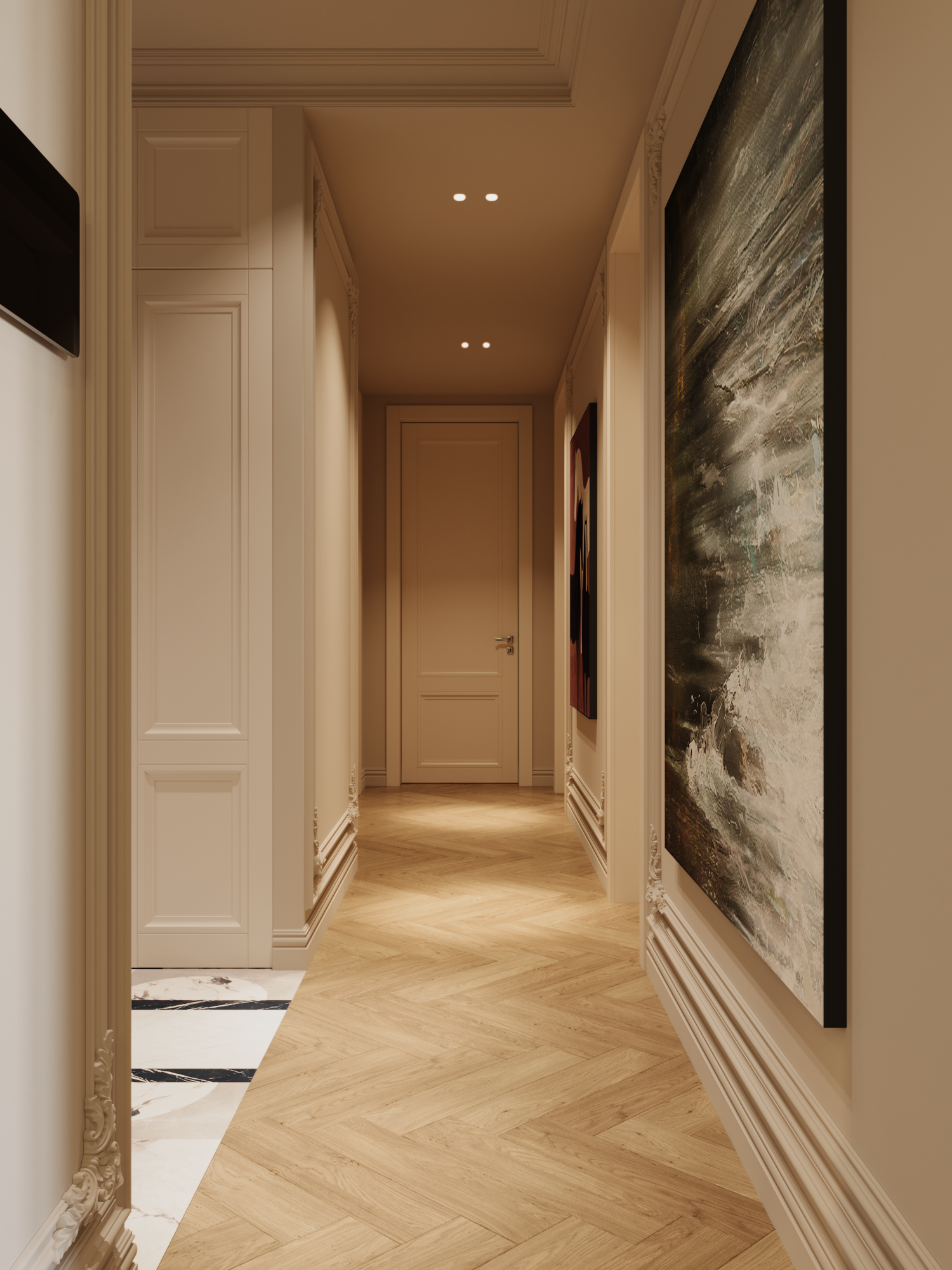 АППАРТАМЕНТЫ «ОЛИМП» / квартира, 105 м². Rezells Architects — студия дизайна жилых и коммерческих интерьеров