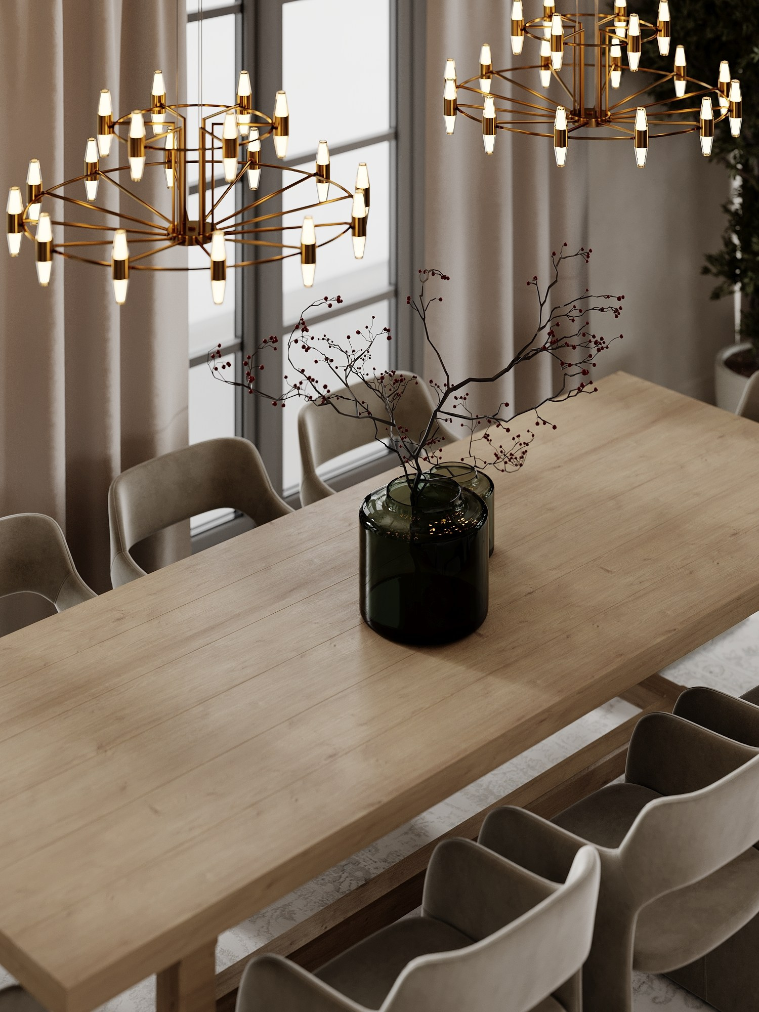 РЕЗИДЕНЦИЯ PALITRA / загородный дом, 340 м². Rezells Architects — студия дизайна жилых и коммерческих интерьеров