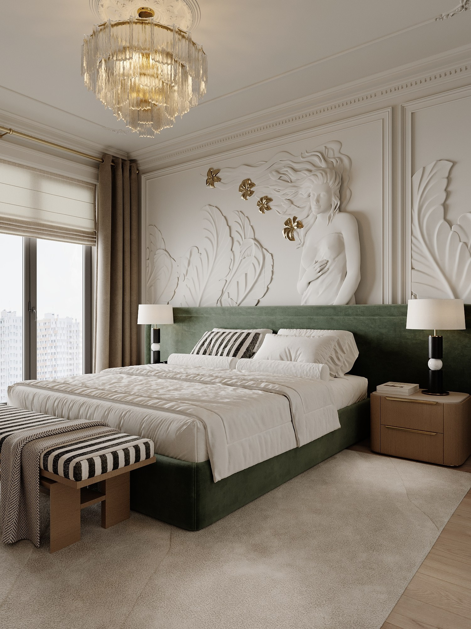 АППАРТАМЕНТЫ F&F / квартира, 145 м². Rezells Architects — студия дизайна жилых и коммерческих интерьеров