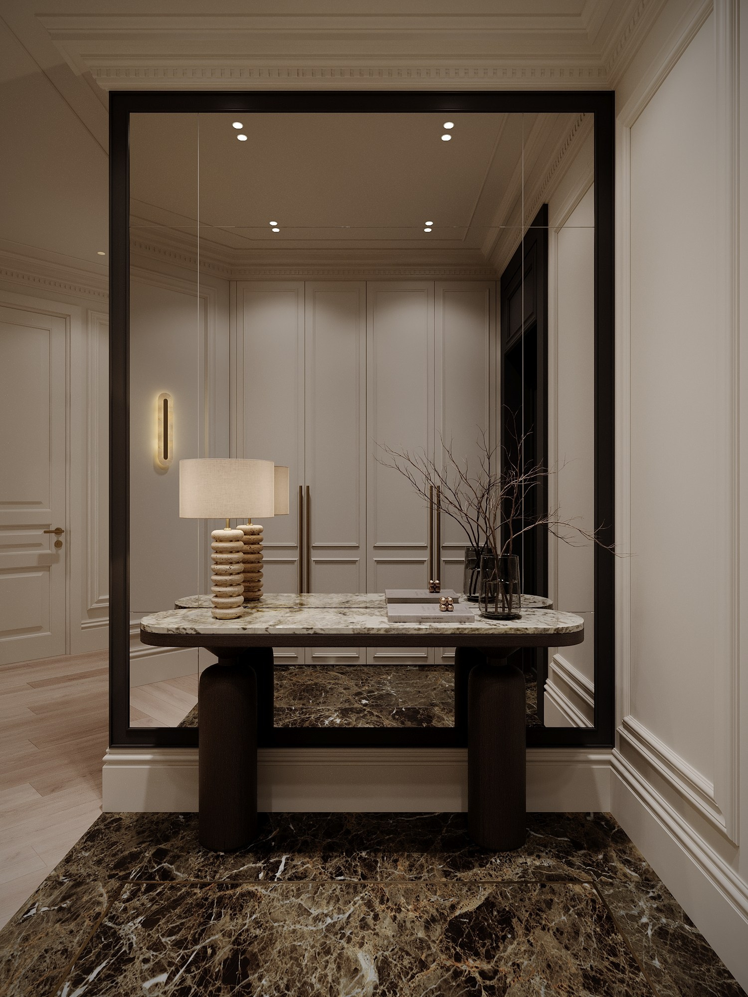 АППАРТАМЕНТЫ F&F / квартира, 145 м². Rezells Architects — студия дизайна жилых и коммерческих интерьеров