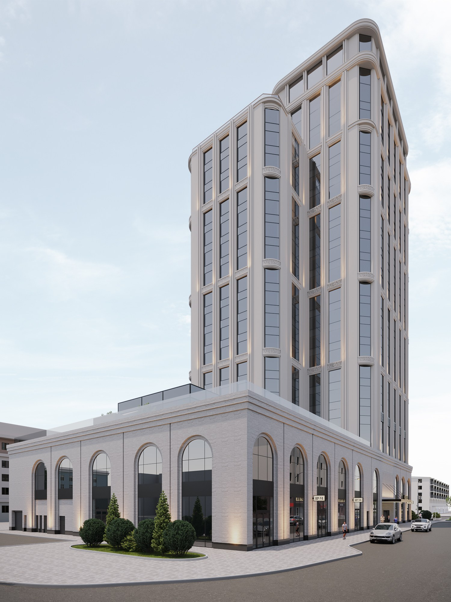 ЦУМ архитектурная концепция. Rezells Architects — студия дизайна жилых и коммерческих интерьеров