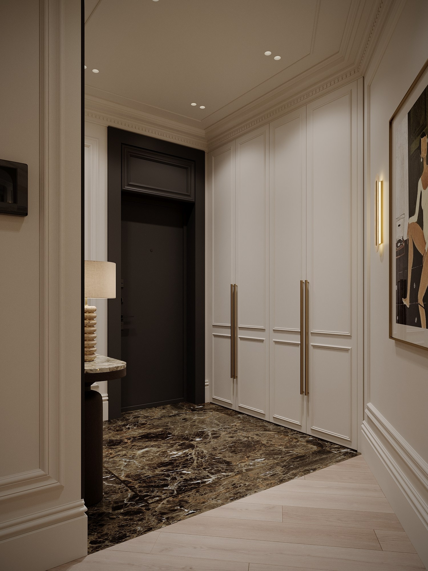 АППАРТАМЕНТЫ F&F / квартира, 145 м². Rezells Architects — студия дизайна жилых и коммерческих интерьеров