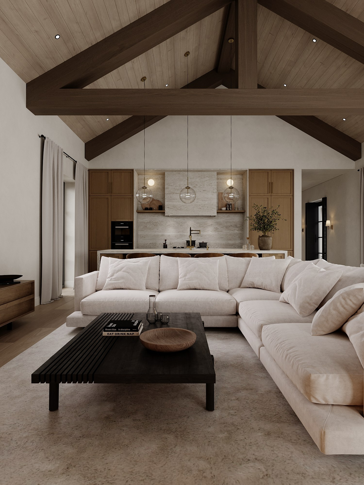 РЕЗИДЕНЦИЯ PALITRA / загородный дом, 340 м². Rezells Architects — студия дизайна жилых и коммерческих интерьеров