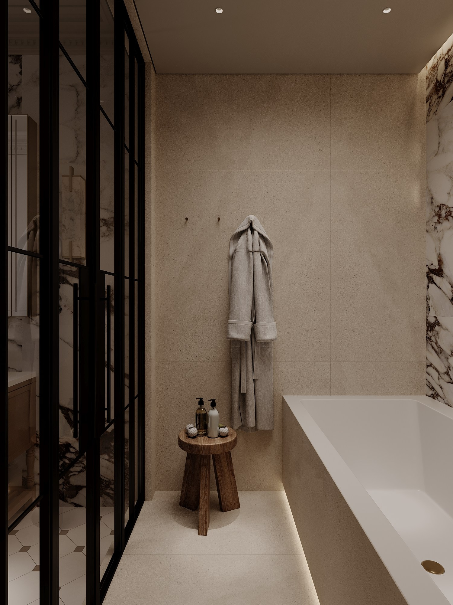 АППАРТАМЕНТЫ F&F / квартира, 145 м². Rezells Architects — студия дизайна жилых и коммерческих интерьеров