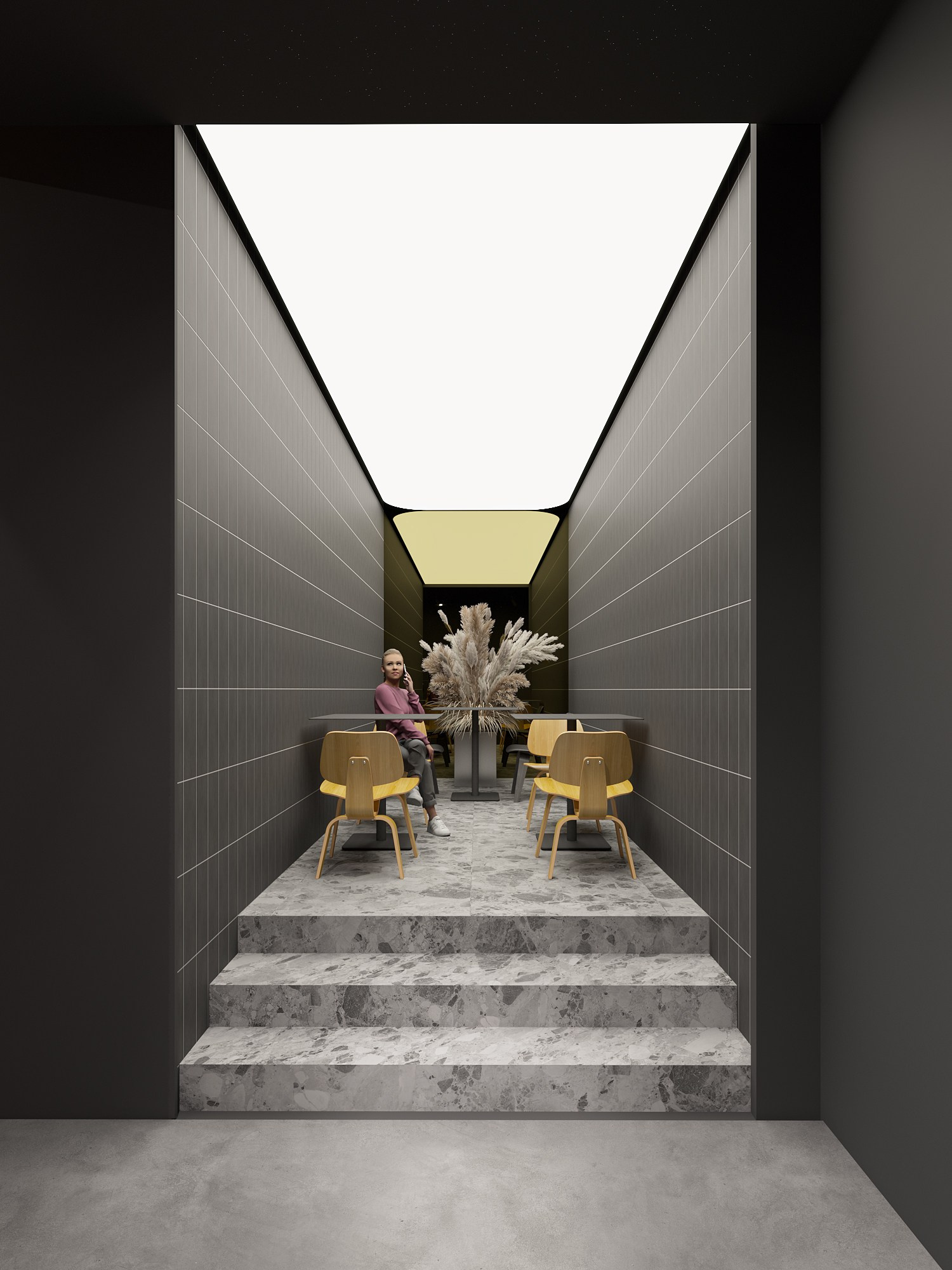 COFFEEBULL / кофейня, 98 м². Rezells Architects — студия дизайна жилых и коммерческих интерьеров