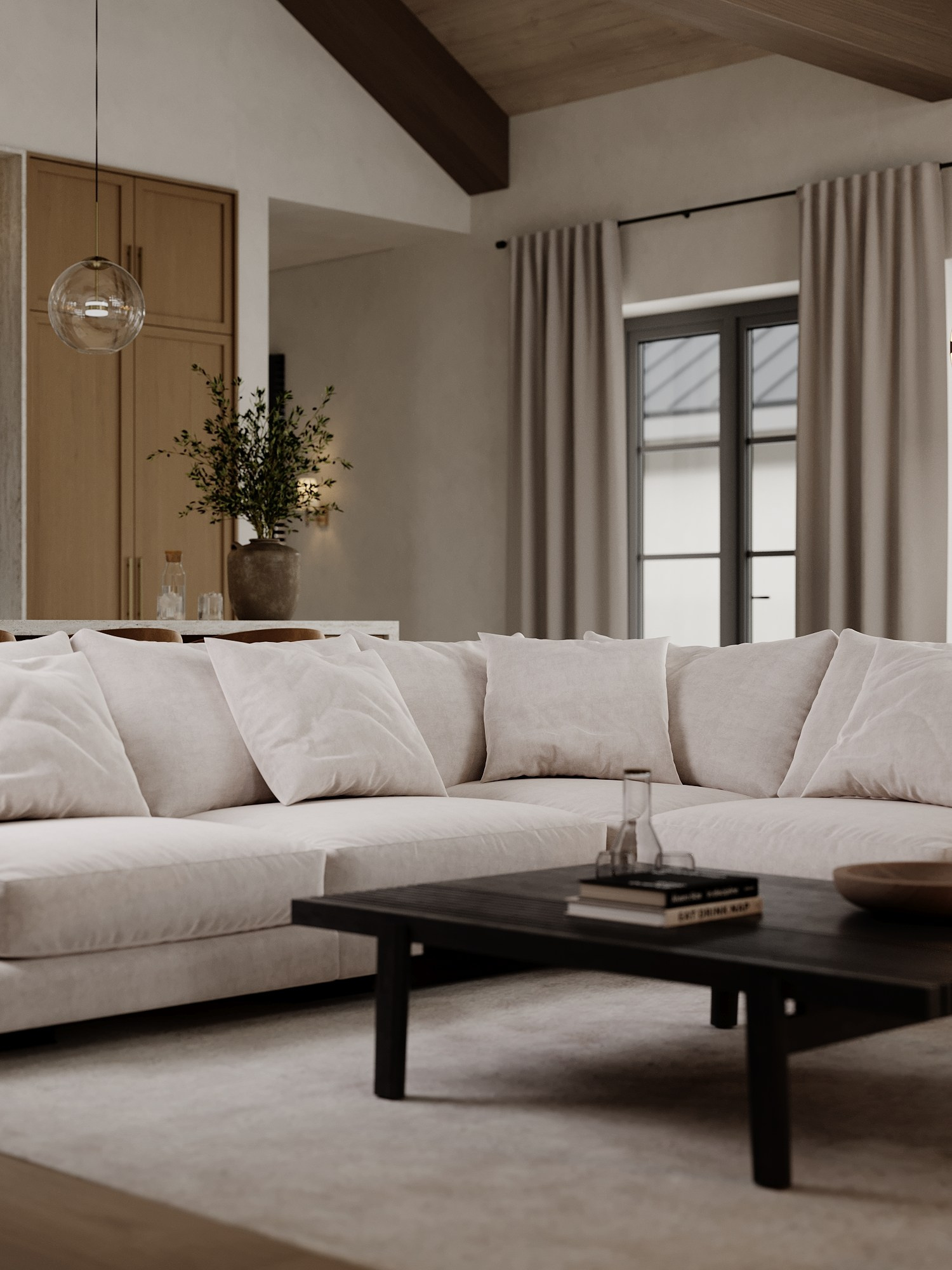 РЕЗИДЕНЦИЯ PALITRA / загородный дом, 340 м². Rezells Architects — студия дизайна жилых и коммерческих интерьеров