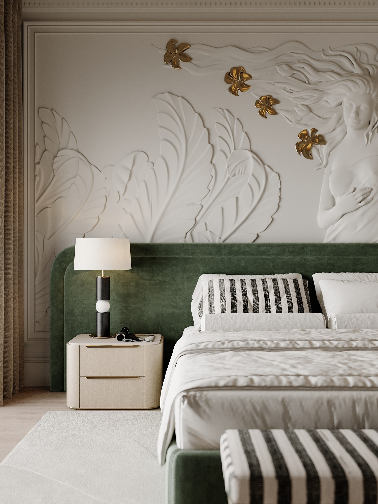 АППАРТАМЕНТЫ F&F / квартира, 145 м². Rezells Architects — студия дизайна жилых и коммерческих интерьеров