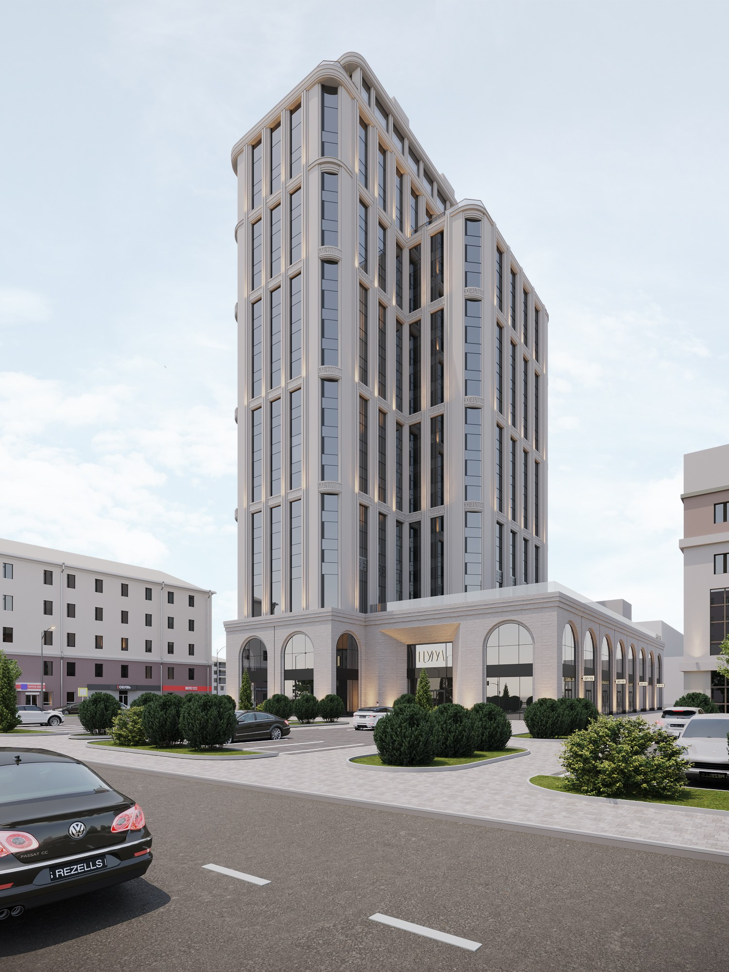 ЦУМ архитектурная концепция. Rezells Architects — студия дизайна жилых и коммерческих интерьеров