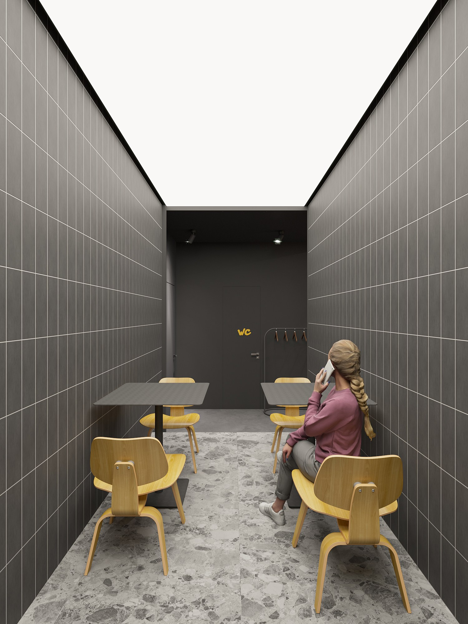 COFFEEBULL / кофейня, 98 м². Rezells Architects — студия дизайна жилых и коммерческих интерьеров