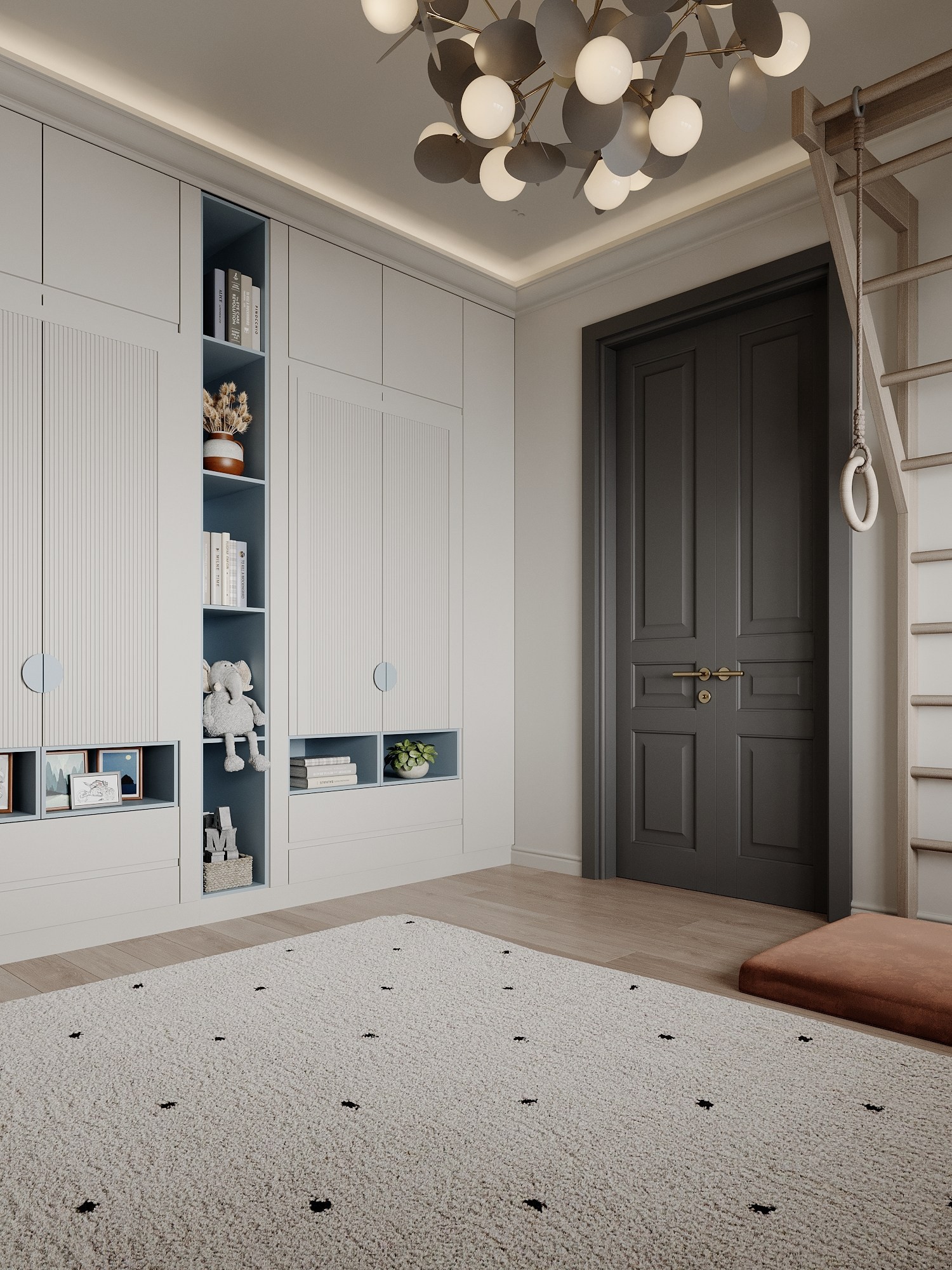 АППАРТАМЕНТЫ F&F / квартира, 145 м². Rezells Architects — студия дизайна жилых и коммерческих интерьеров