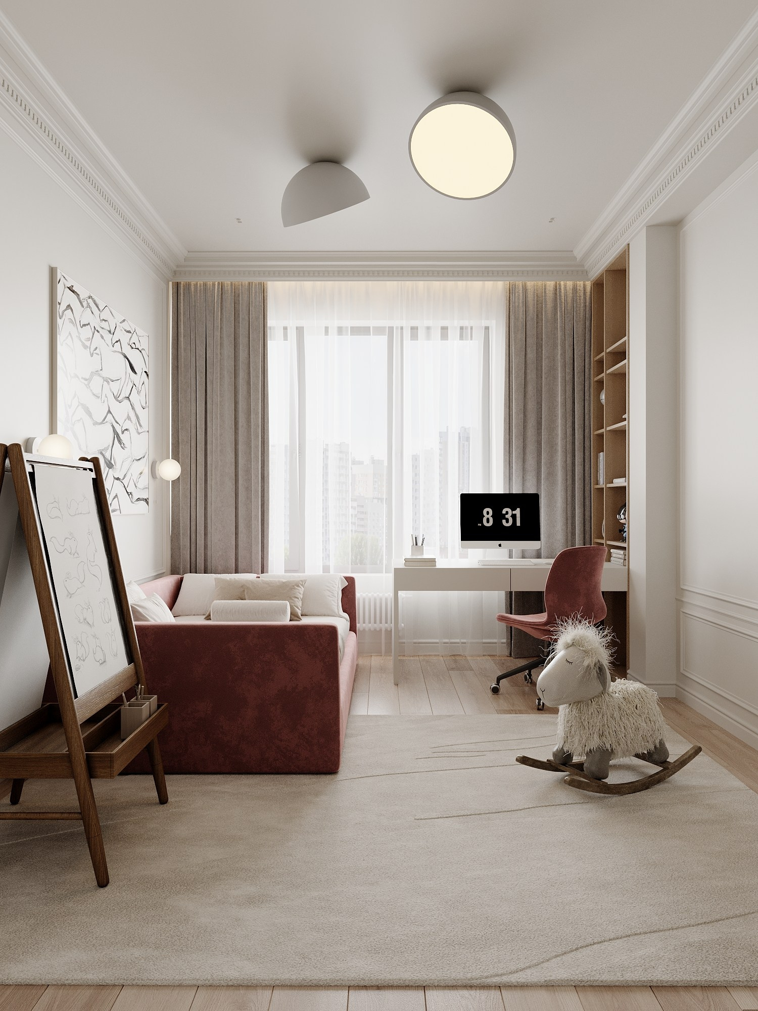 АППАРТАМЕНТЫ F&F / квартира, 145 м². Rezells Architects — студия дизайна жилых и коммерческих интерьеров