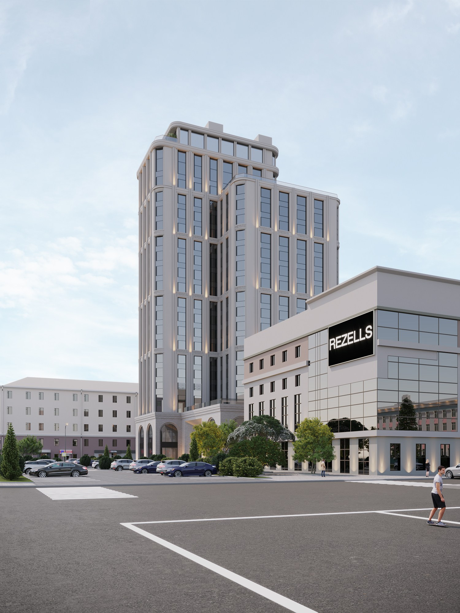 ЦУМ архитектурная концепция. Rezells Architects — студия дизайна жилых и коммерческих интерьеров