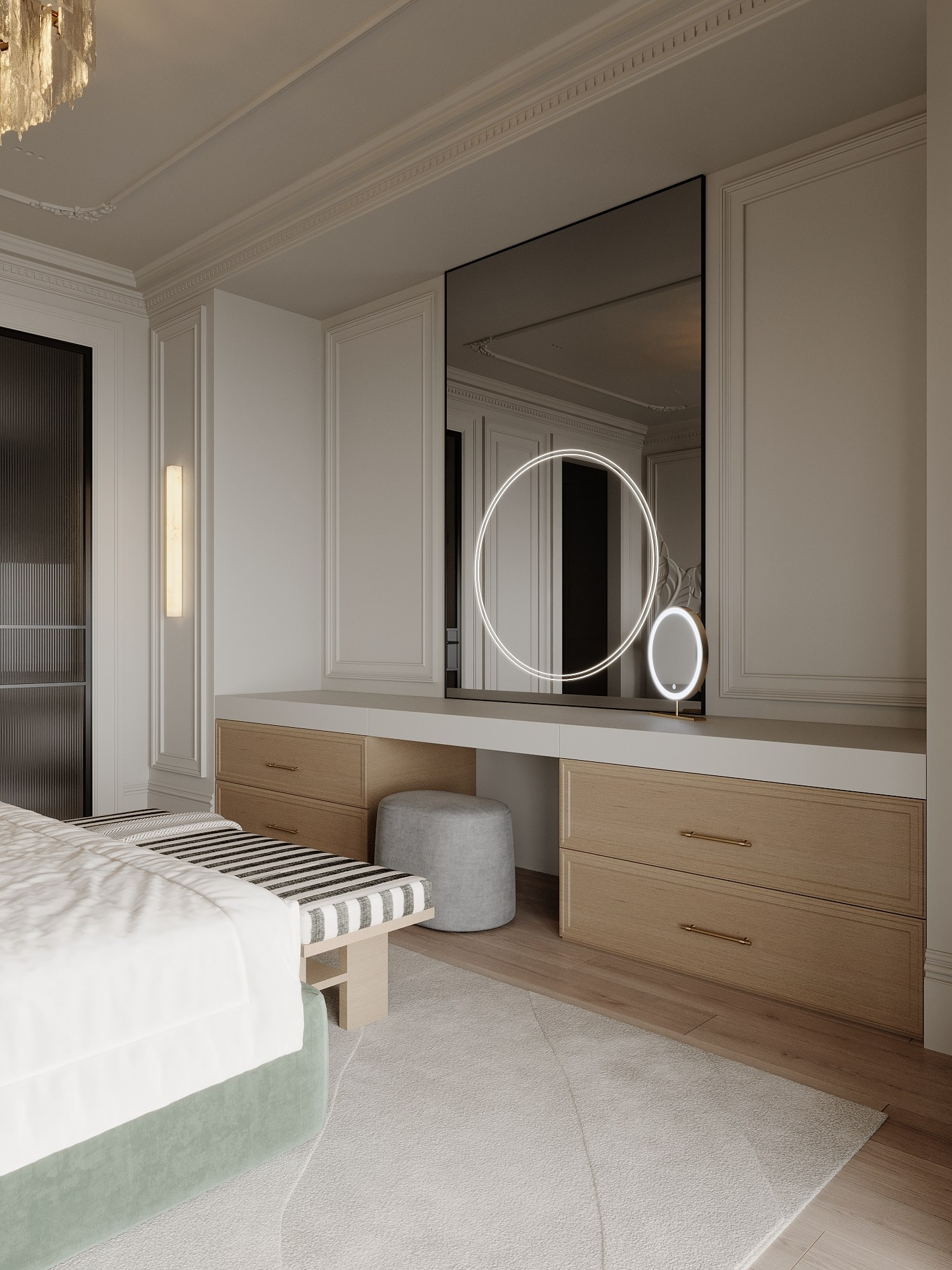 АППАРТАМЕНТЫ F&F / квартира, 145 м². Rezells Architects — студия дизайна жилых и коммерческих интерьеров