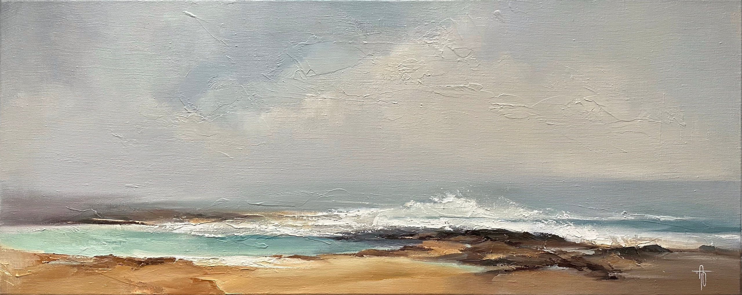 Абстрактный пейзаж. Художник Огородникова Татьяна