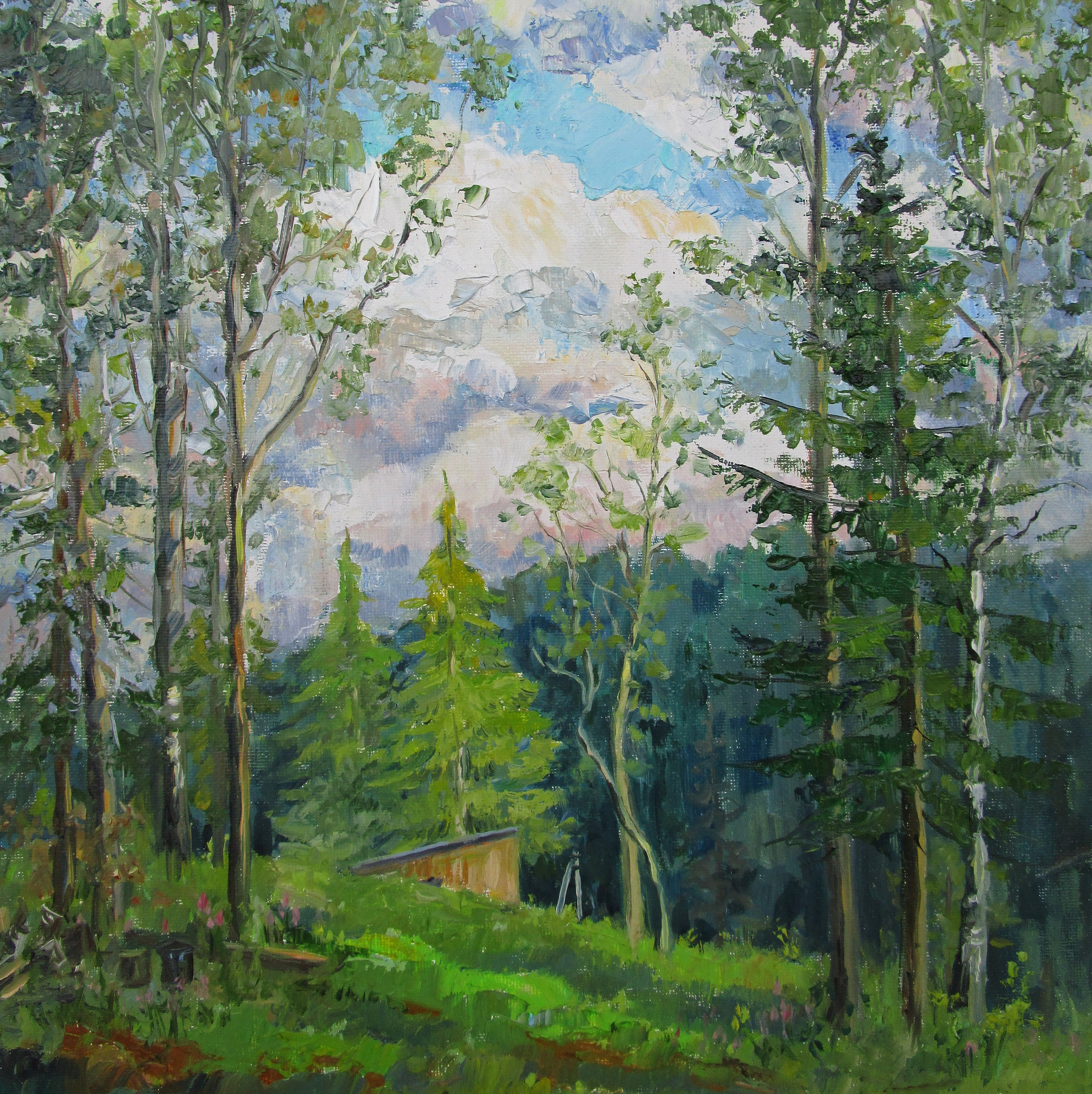 Магазин. Александра Серова, художник