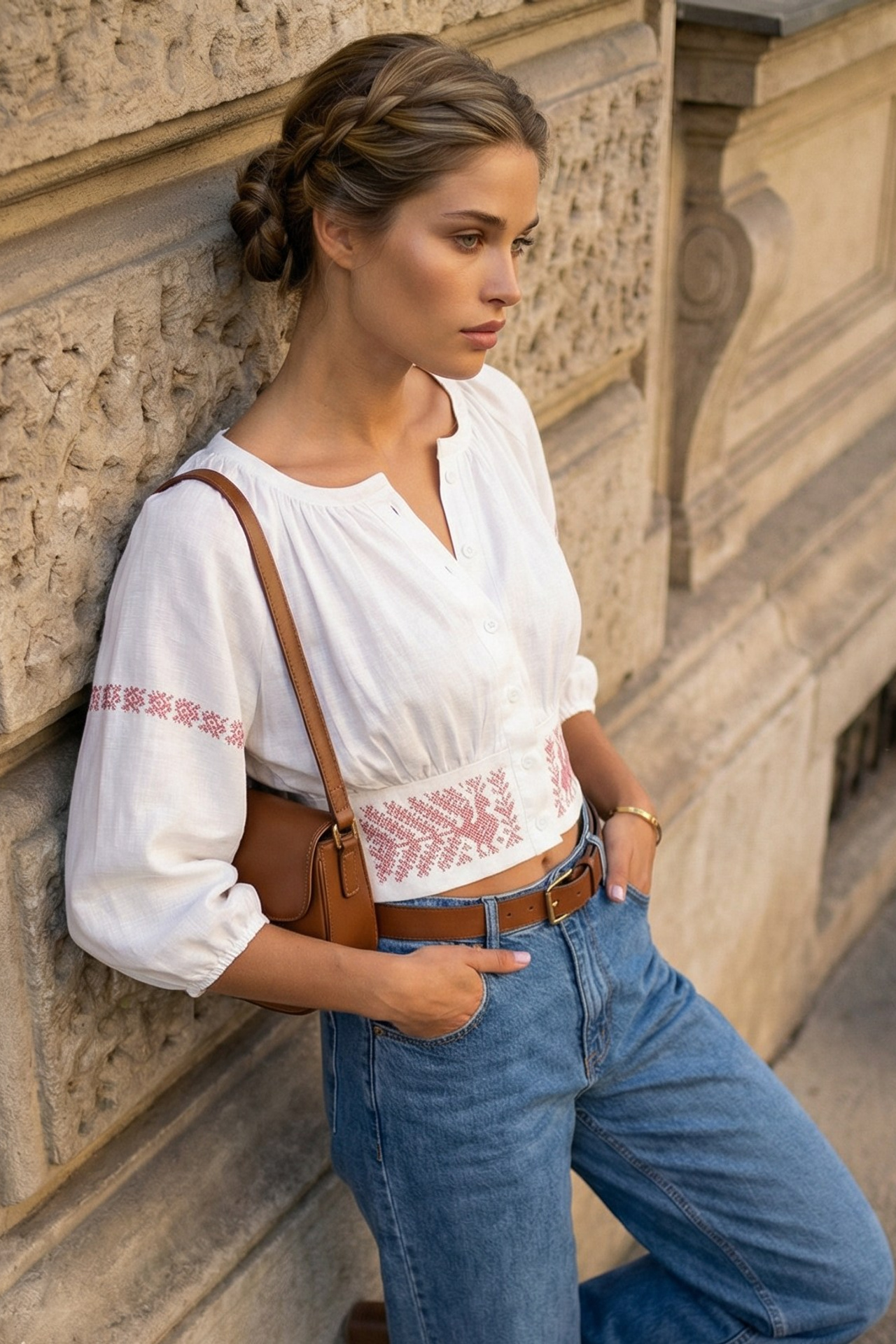 Блузка. Стрит съемки для маркетплейсов в Сочи | ИИ контент | fashionprod