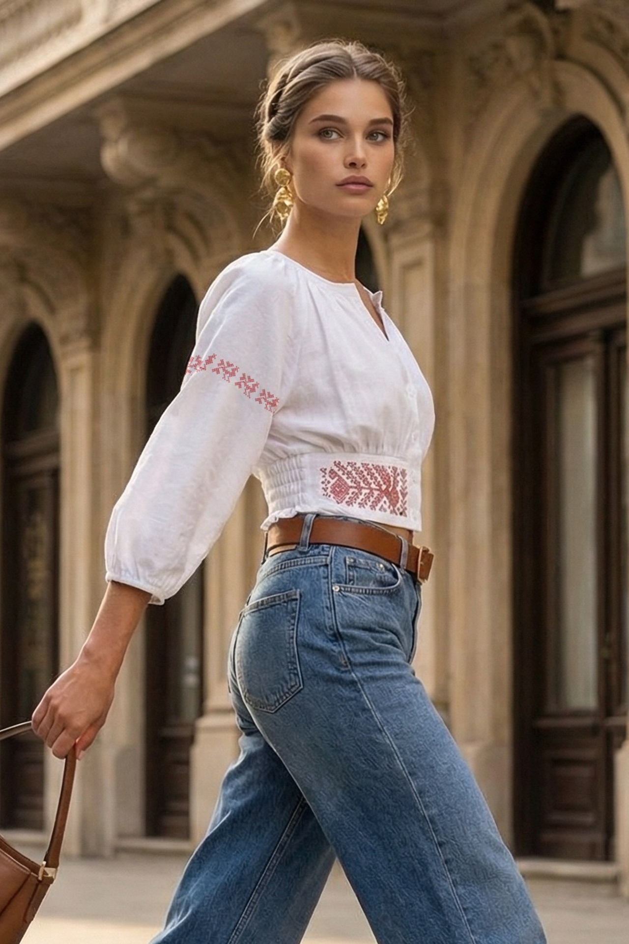 Блузка. Стрит съемки для маркетплейсов в Сочи | ИИ контент | fashionprod