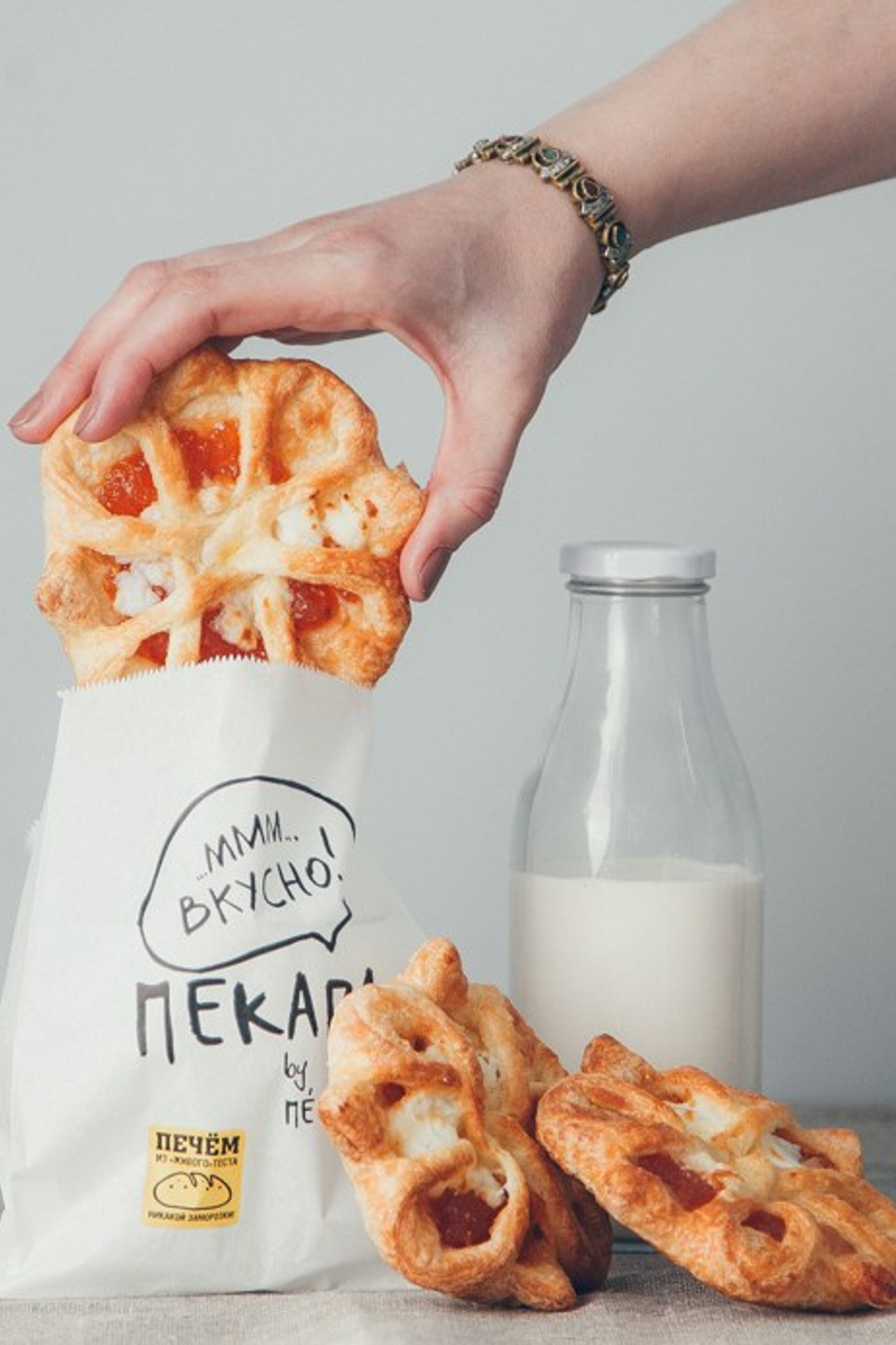 Съемка для пекарни