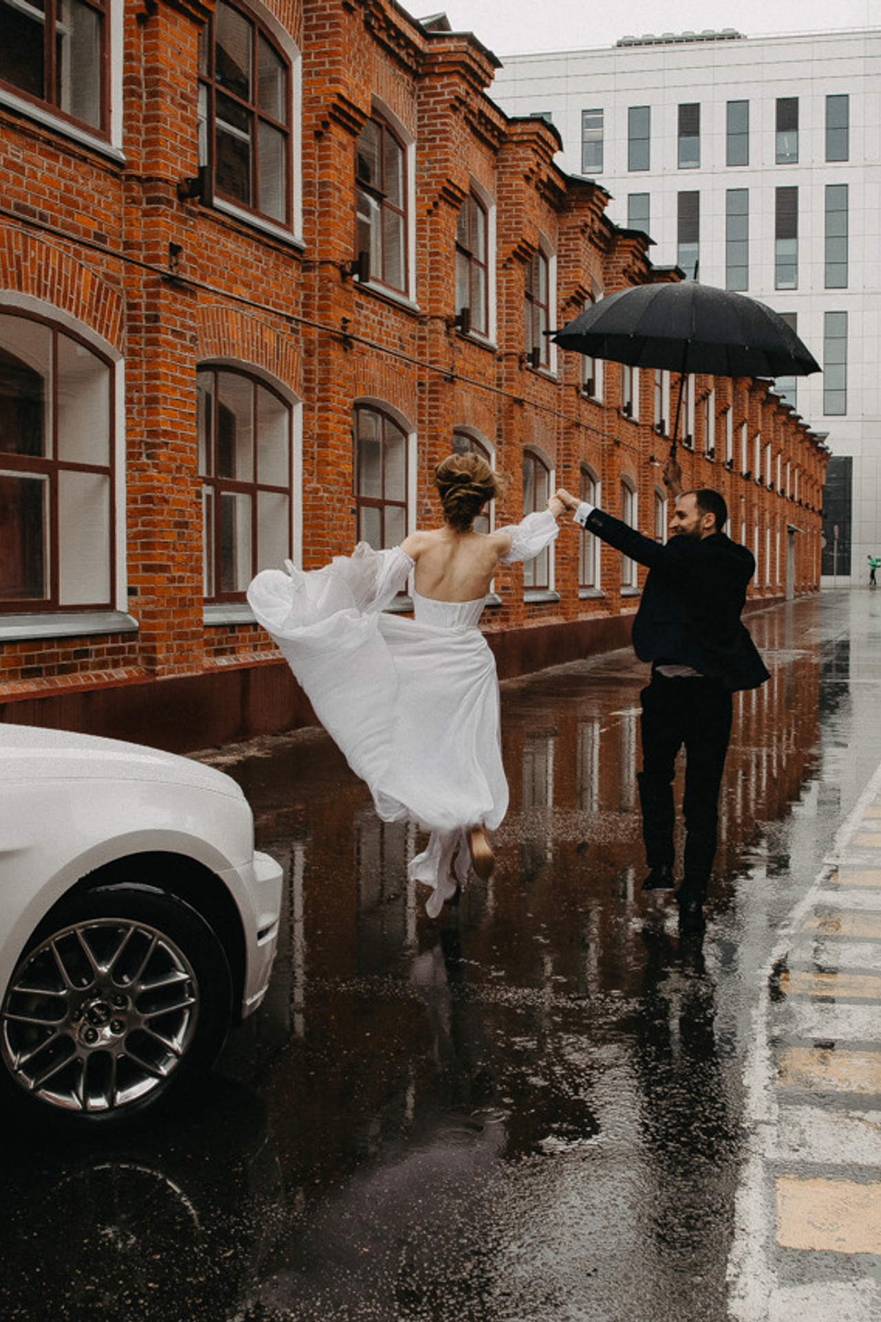 танцы под дождем