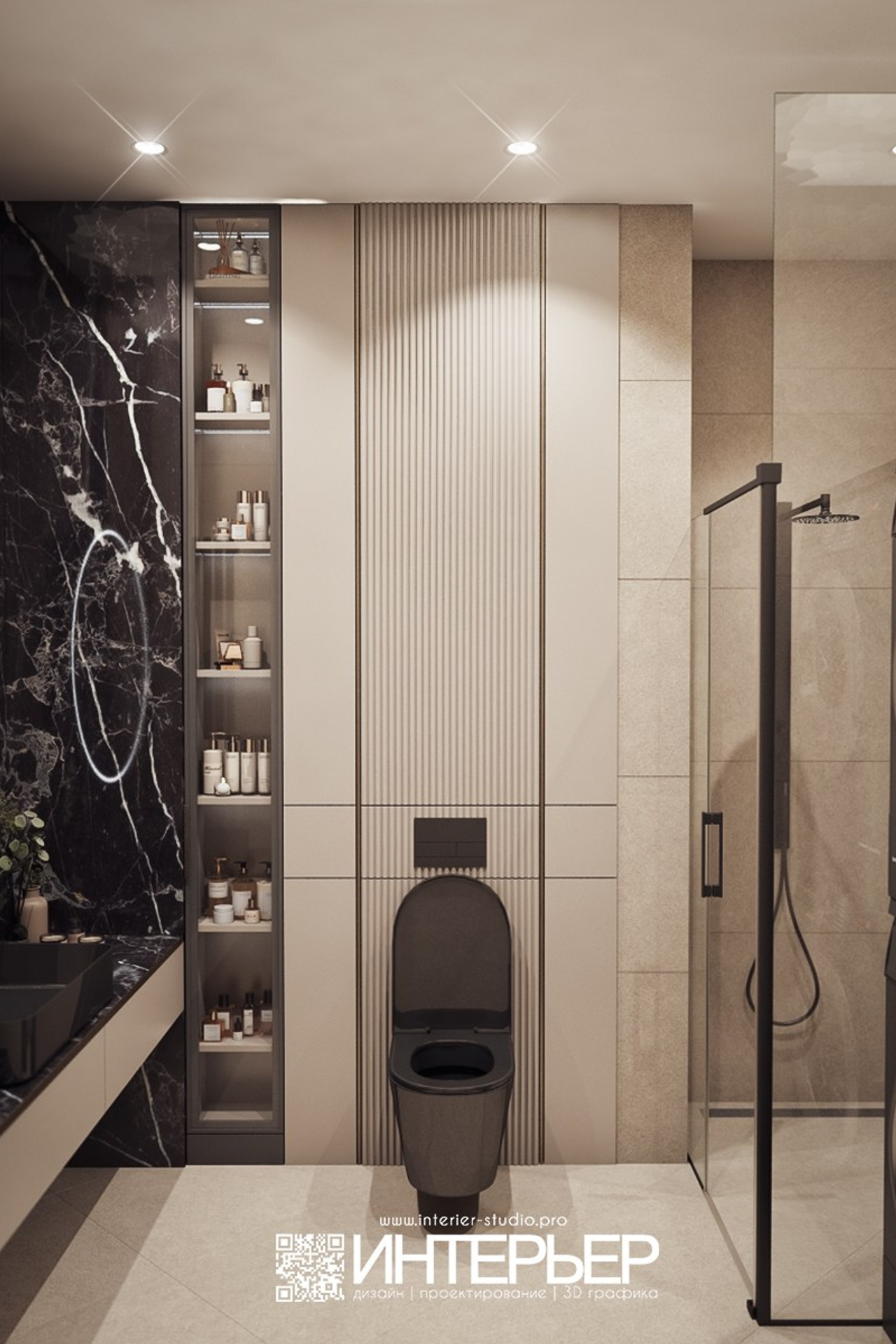 Михаил. Спальня 1. ЖК Печорин. Дизайн интерьера, 3D визуализация и 3D моделирование. Создание проектов и чертежей. КМВ: Кисловодск, Пятигорск, Ессентуки и удаленно