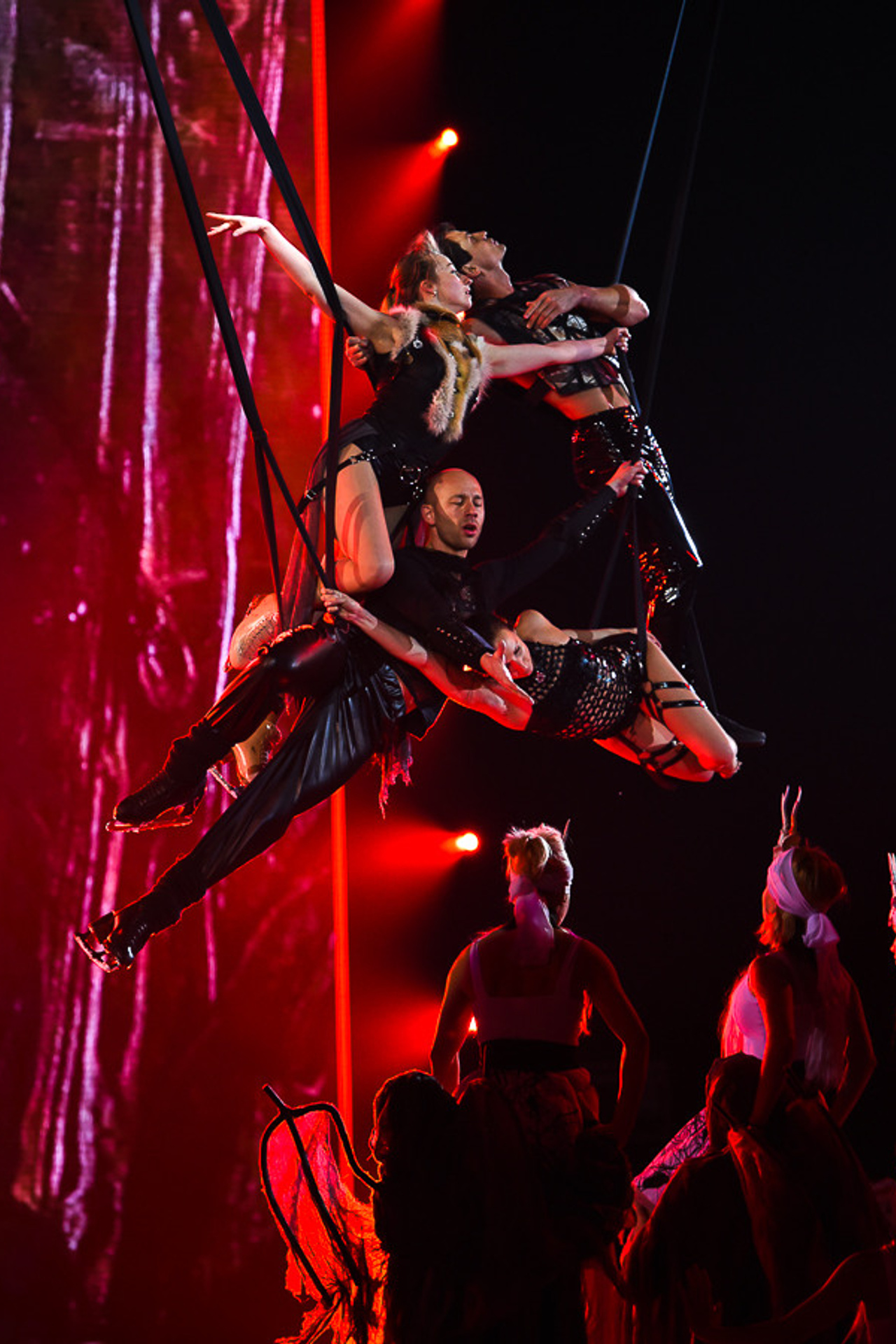 Nelli & Alexander and Karina & Suren. Rehearsal of AoI Zurich 01/03/2018