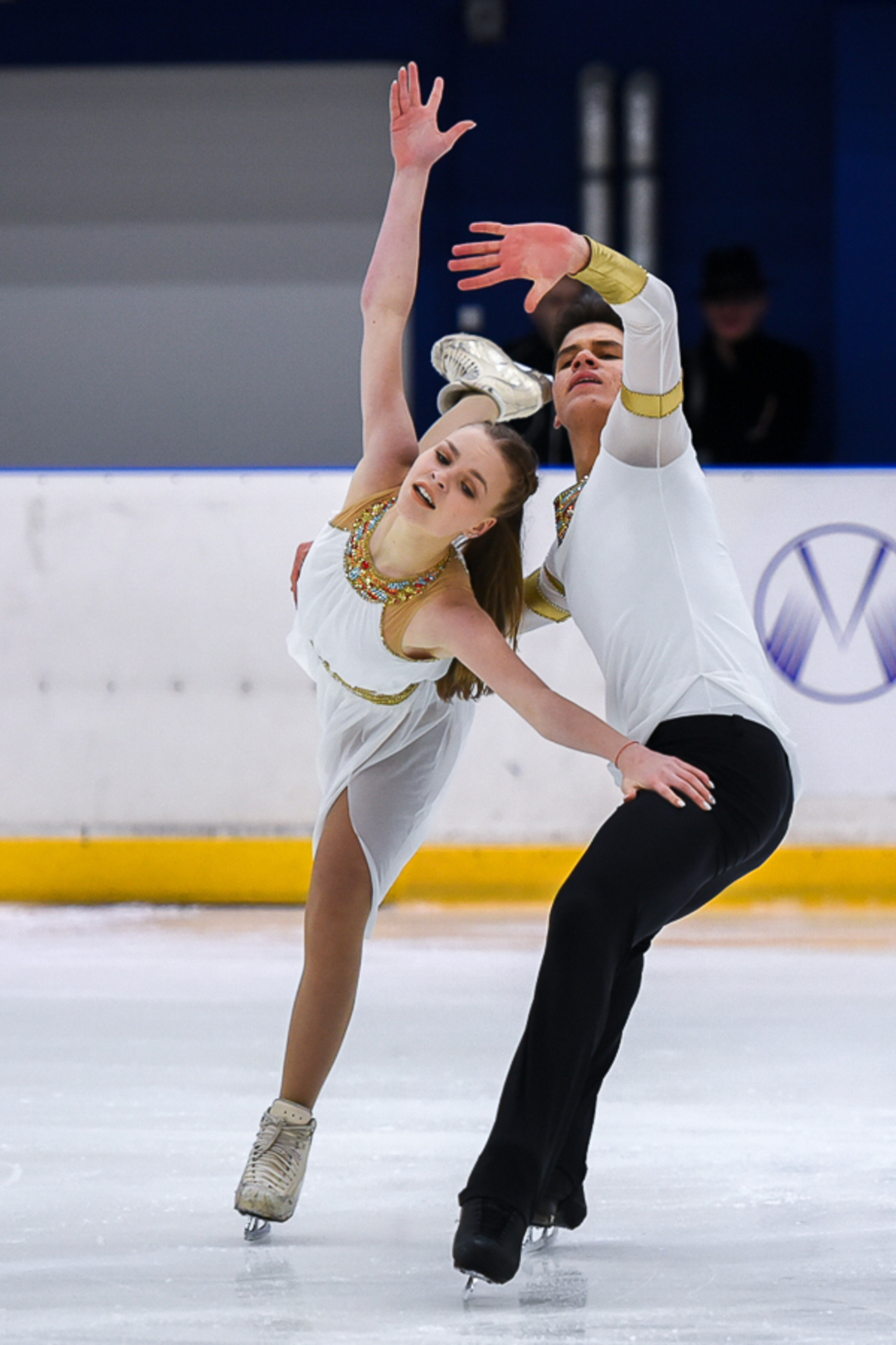 Анна Давиденко - Иван Галаев. Первенство СПб 2020