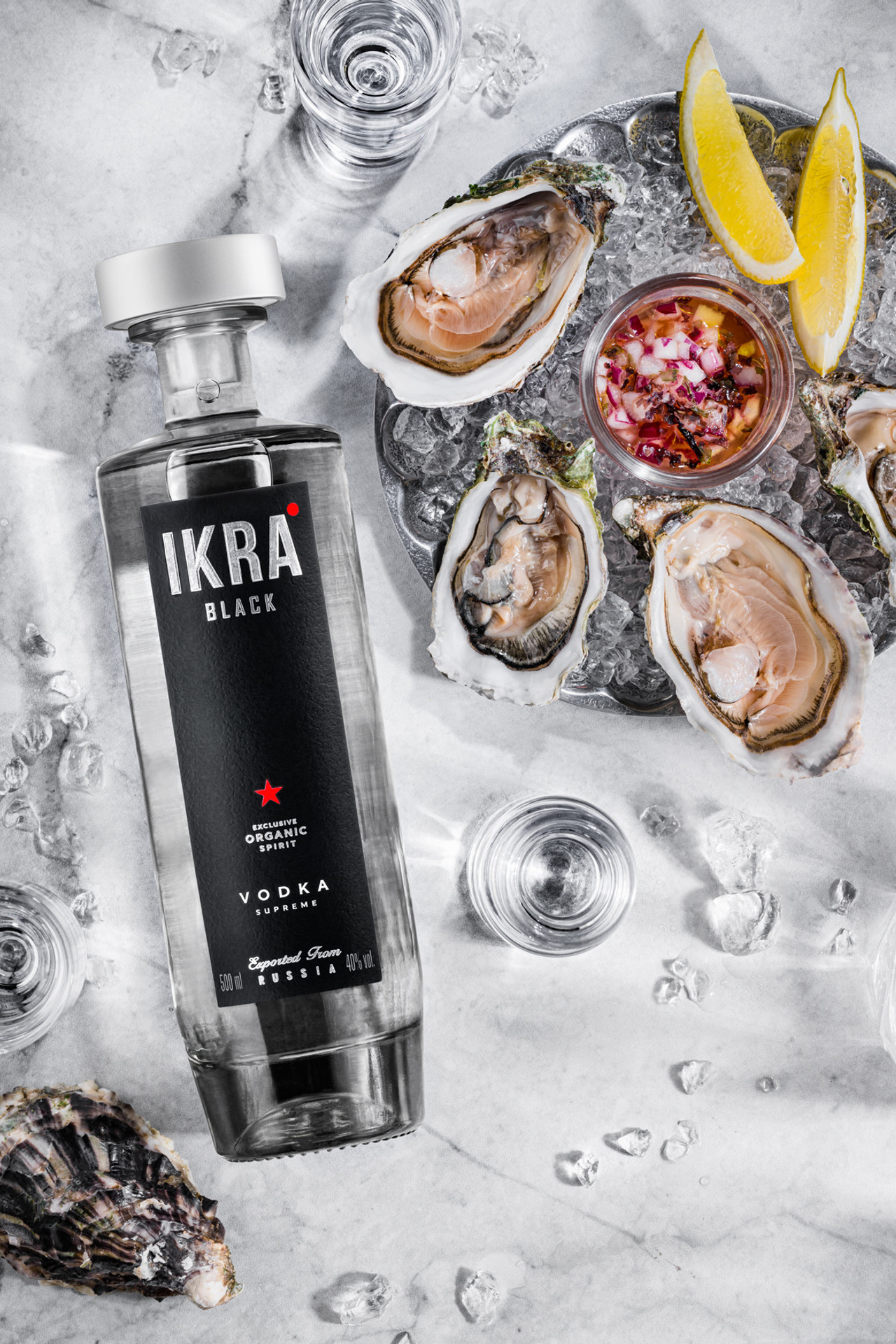 Икра водка