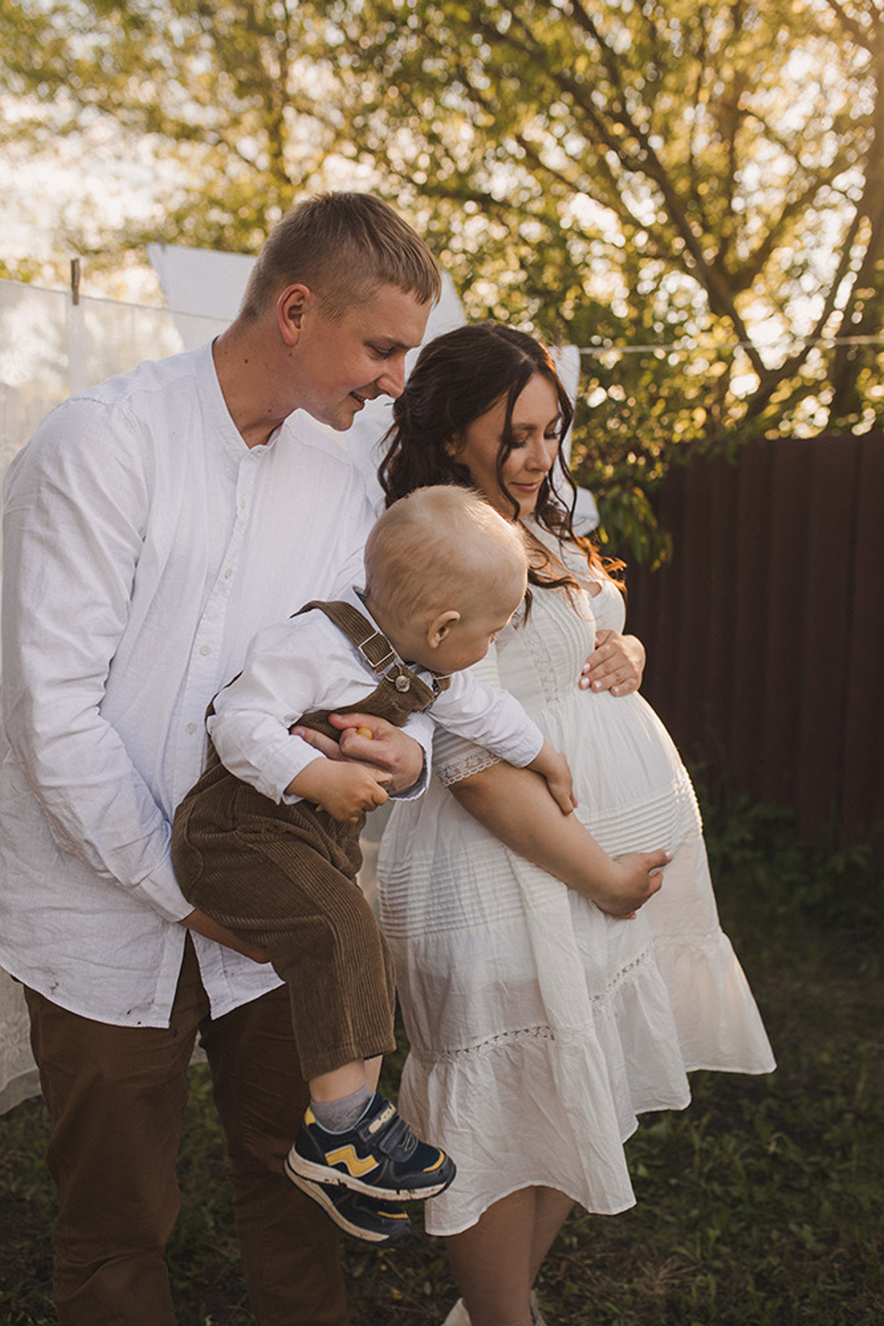 Сергей, Катюша и Димочка