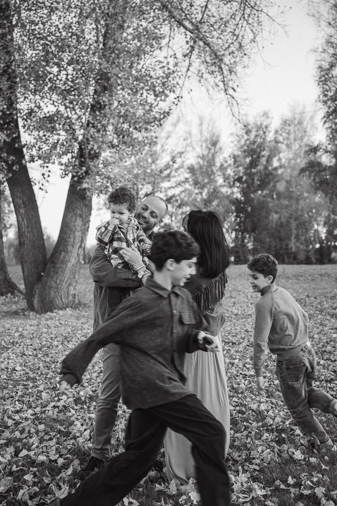 Армен, Сати, Марк, Давид и Арман, парк Арена