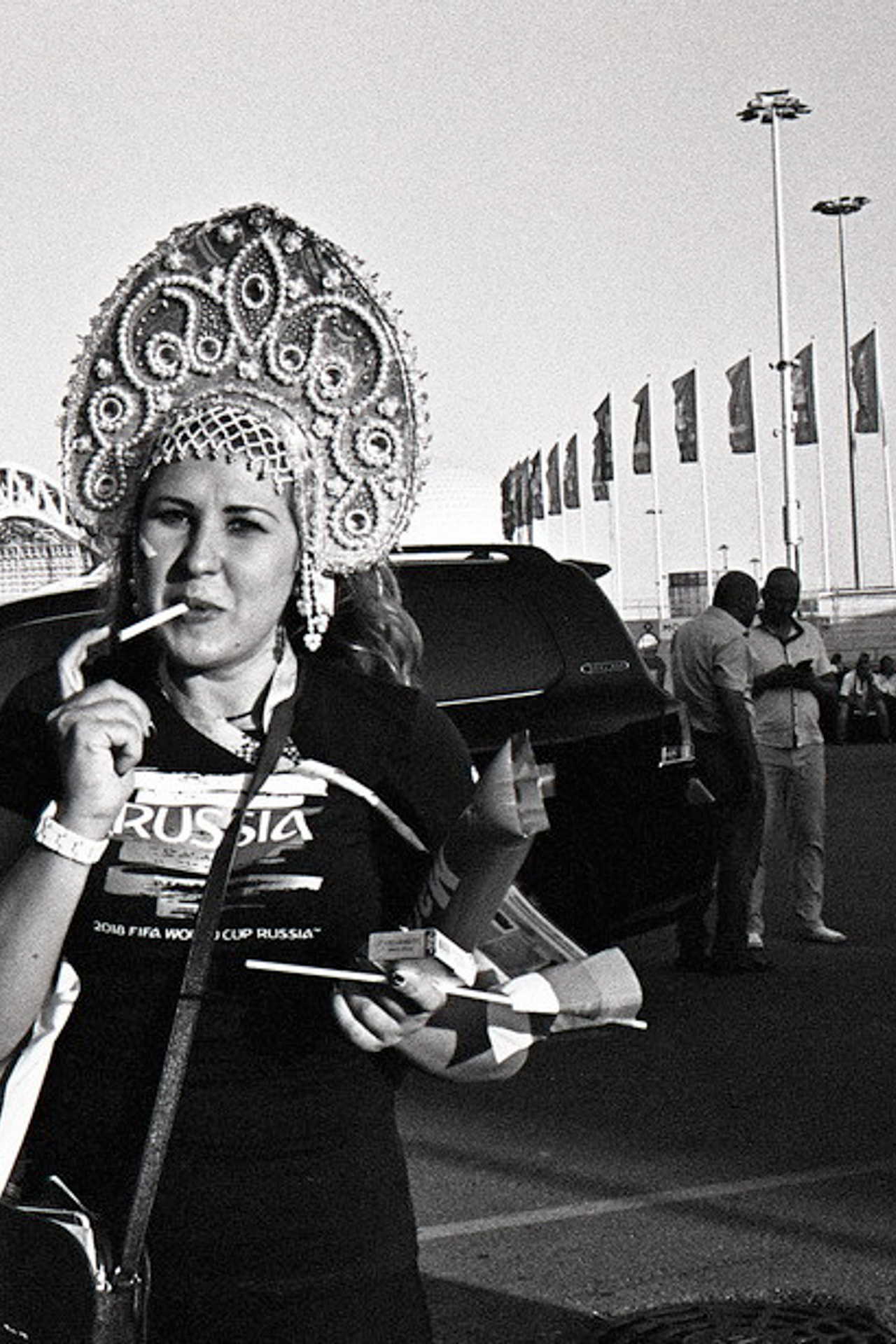 Чемпионат мира по футболу 2018, ¼ финала Россия-Хорватия. Сочи, Россия