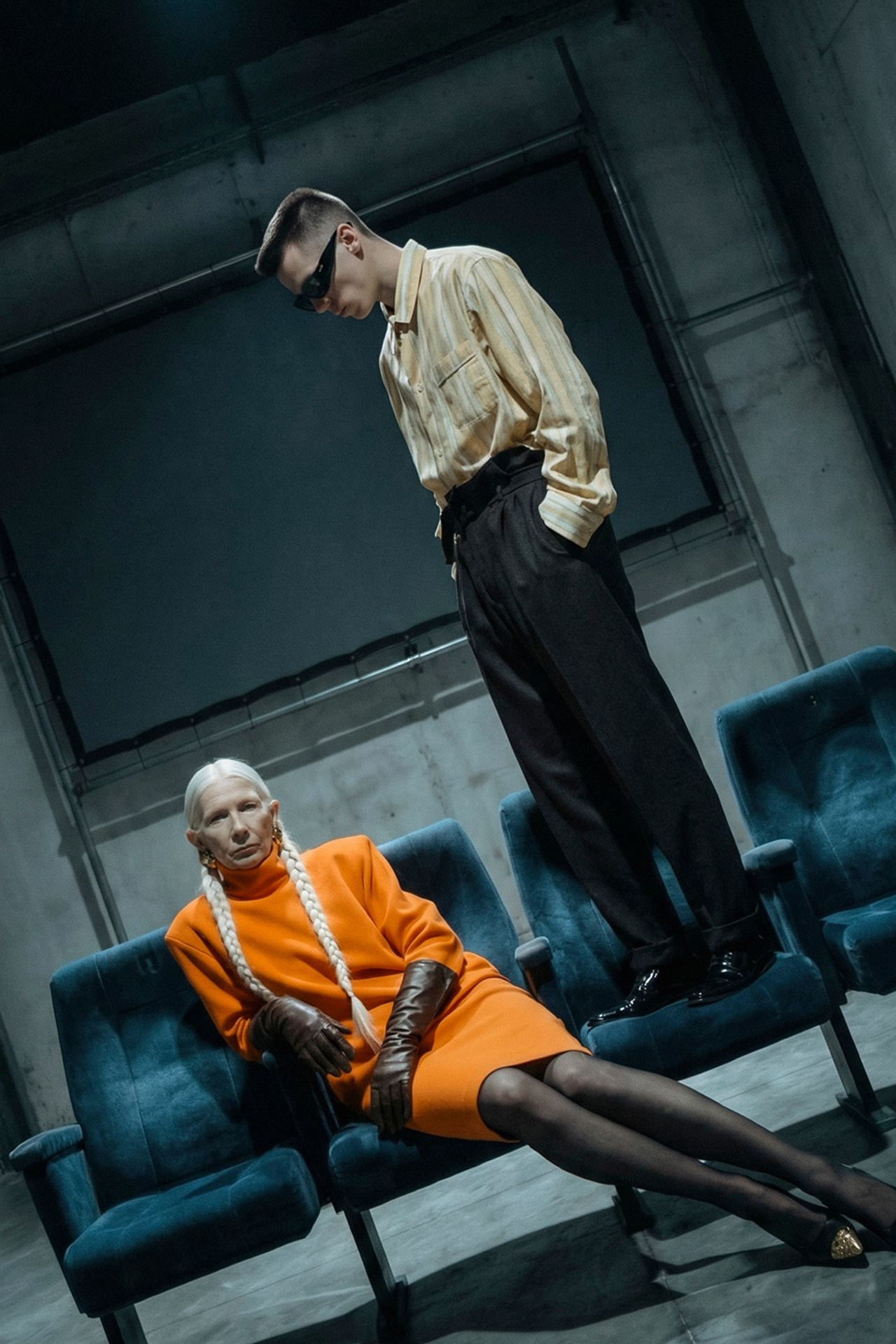 SAINT LAURENT. Фотограф и ai креатор для брендов Москва Люся Мамонова