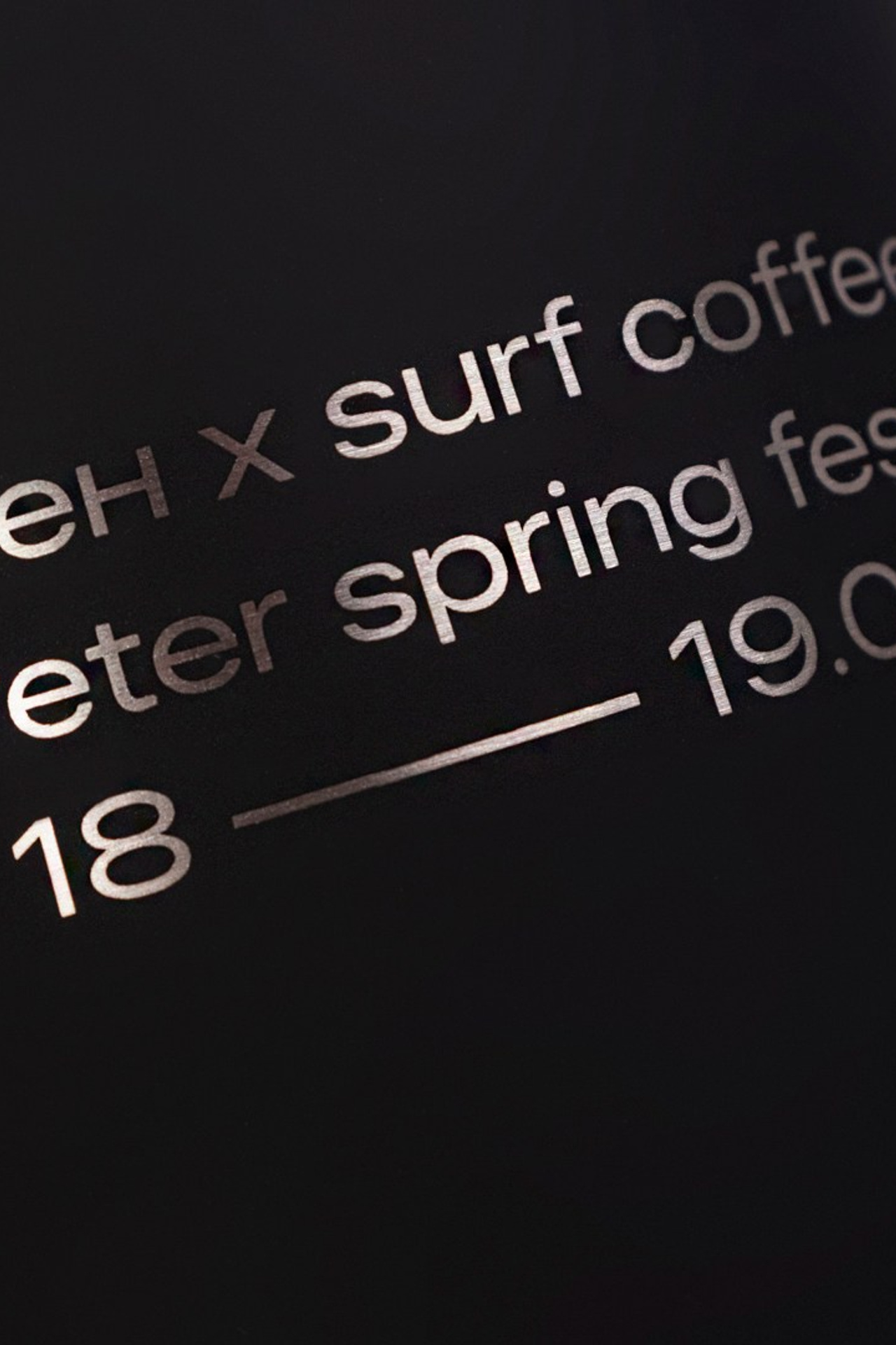 Коллаборация дзен, surf coffee и veter spring fest