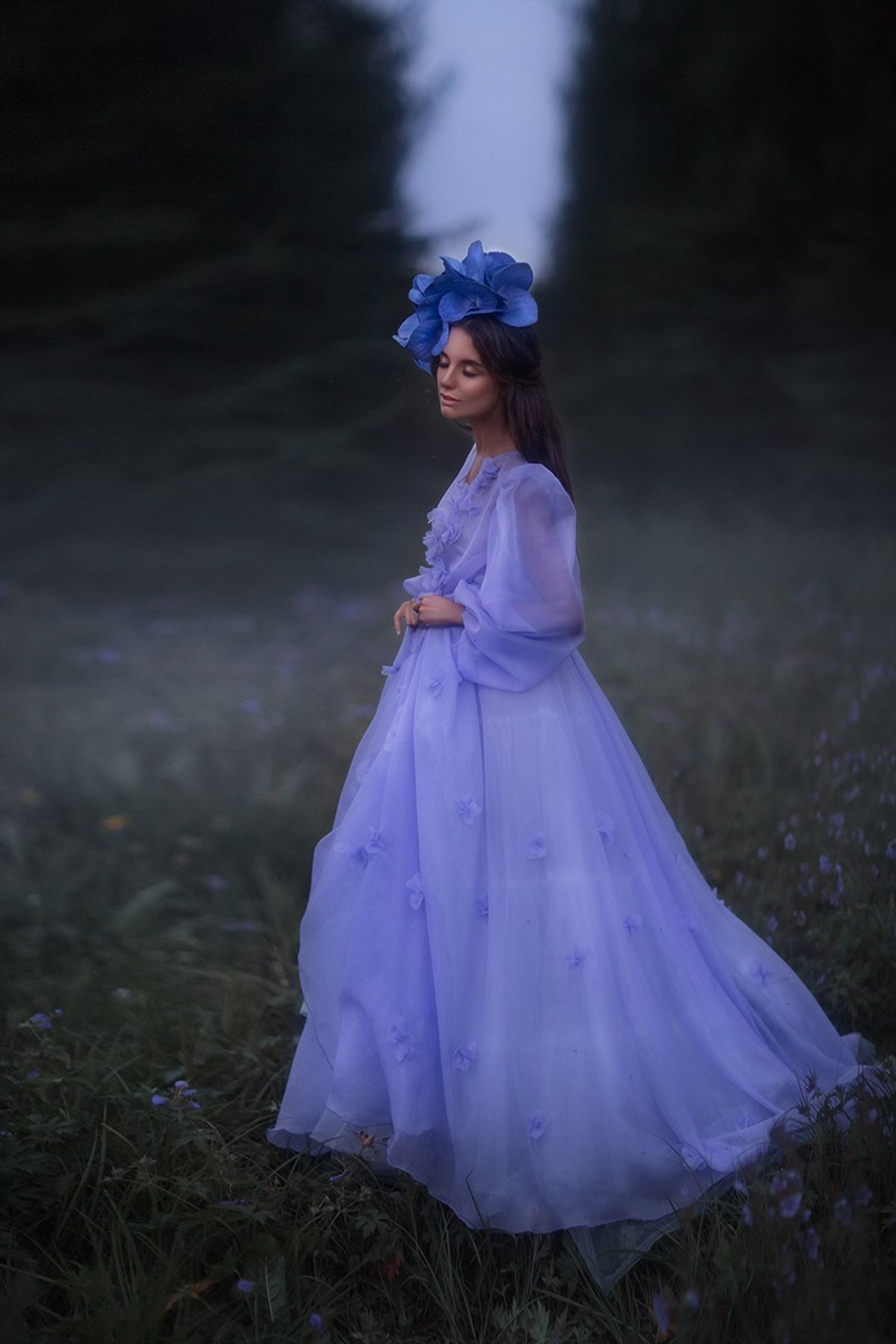 Платья легкие из вуали