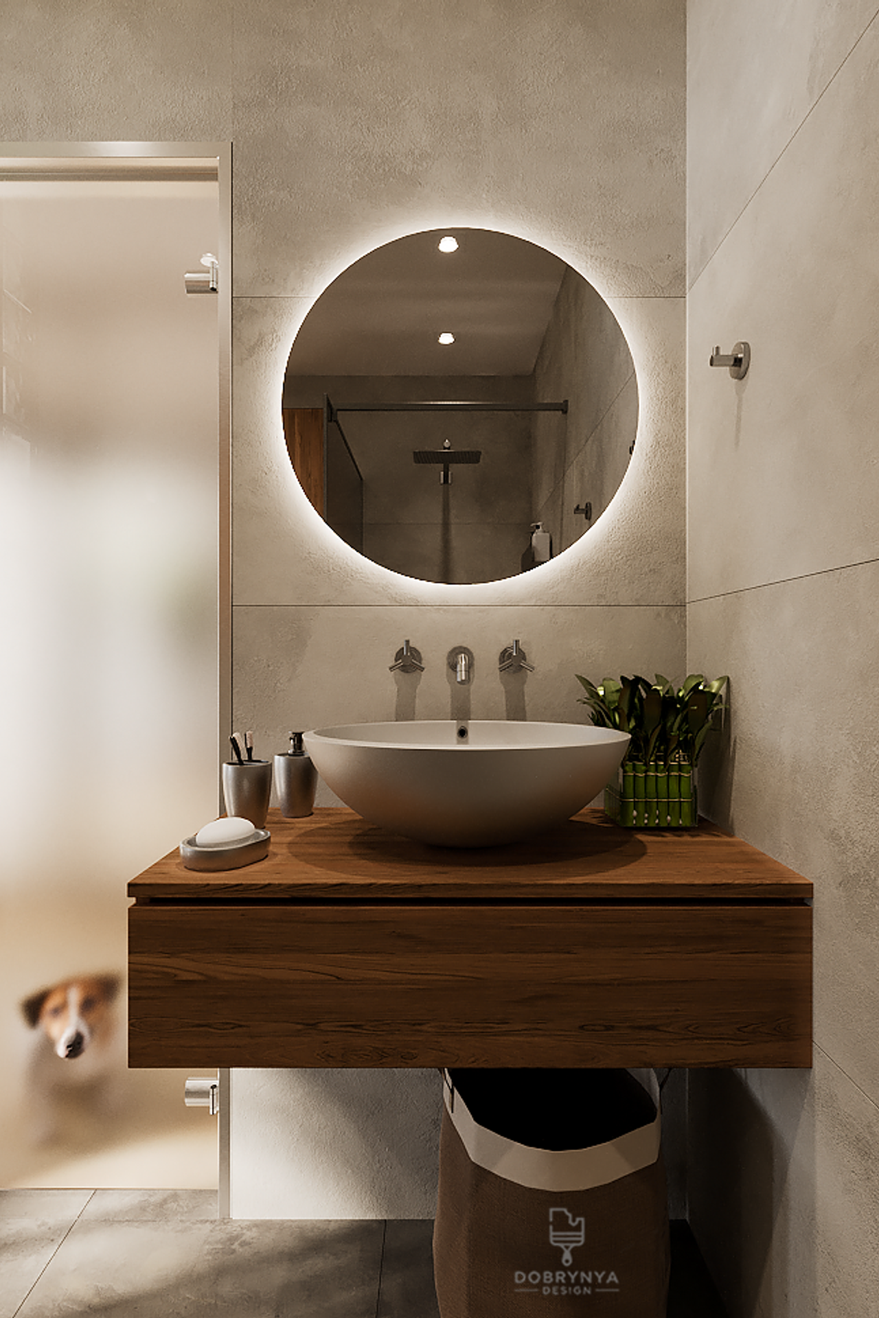 Ванная комната в ЖК «Гоголь парк»