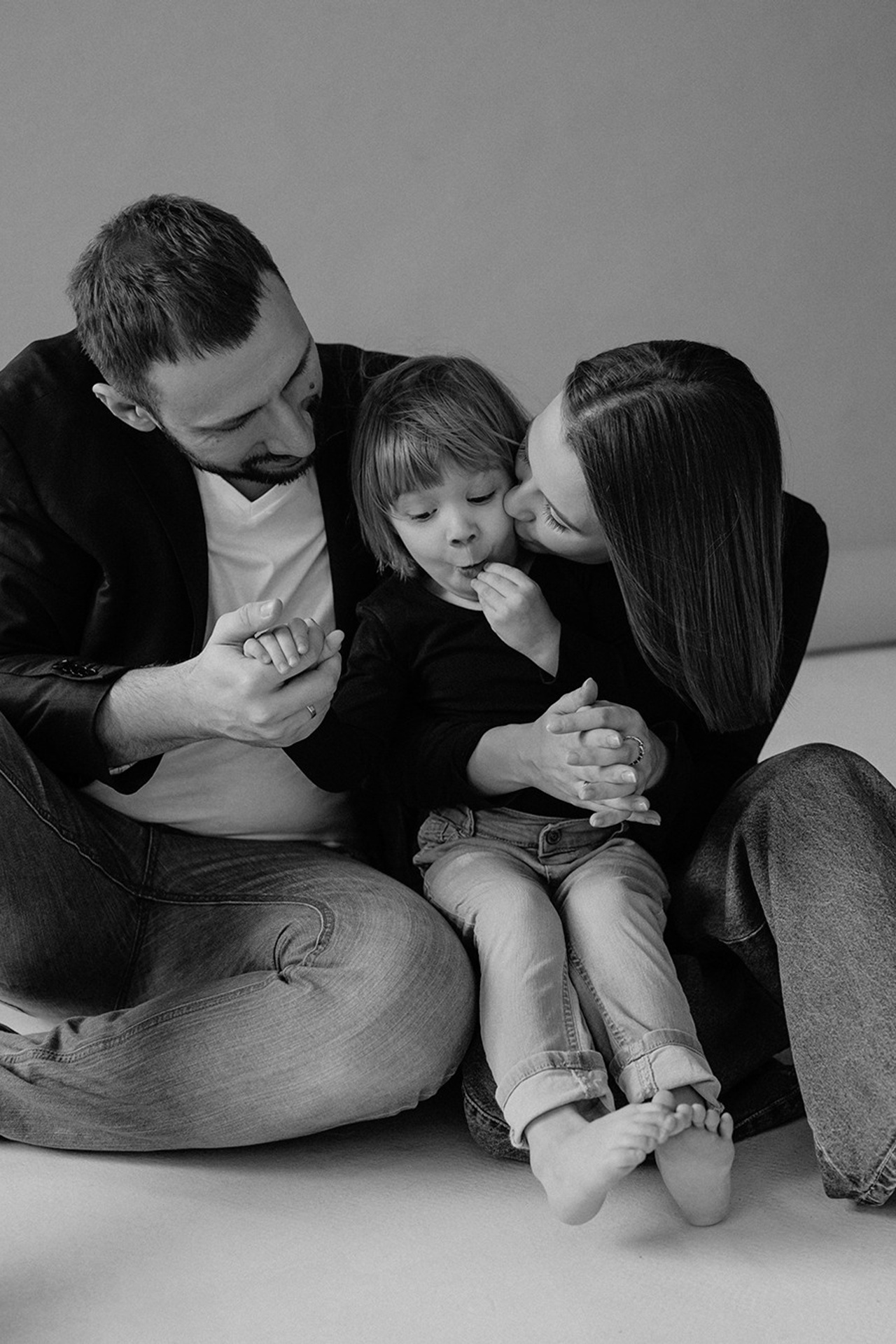 Алина + Саша + Сергей