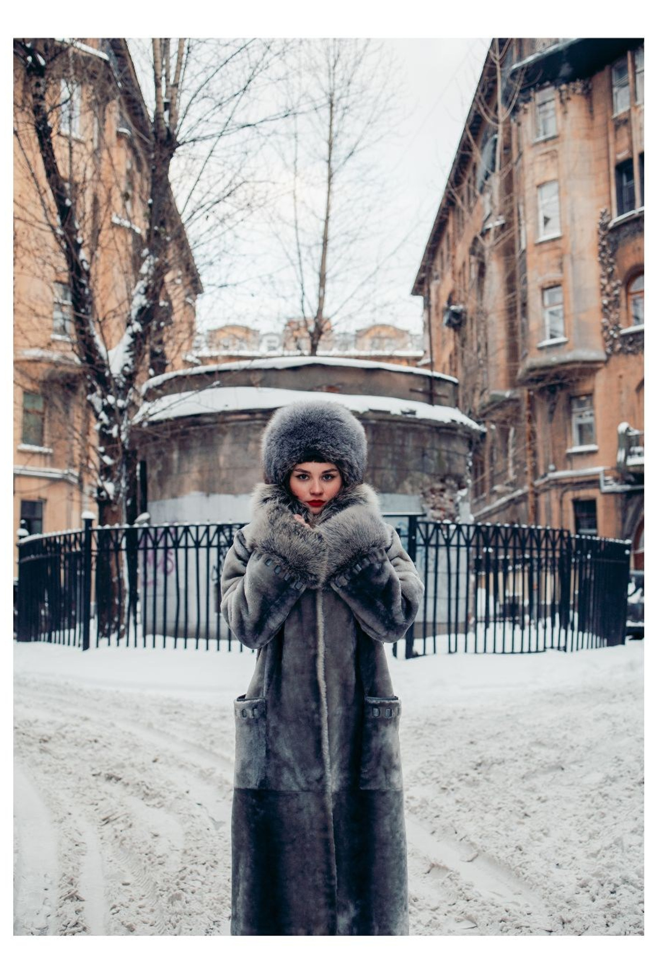 Winter Girl. Ларионова Виталина. Фотограф и видеограф в Санкт-Петербурге