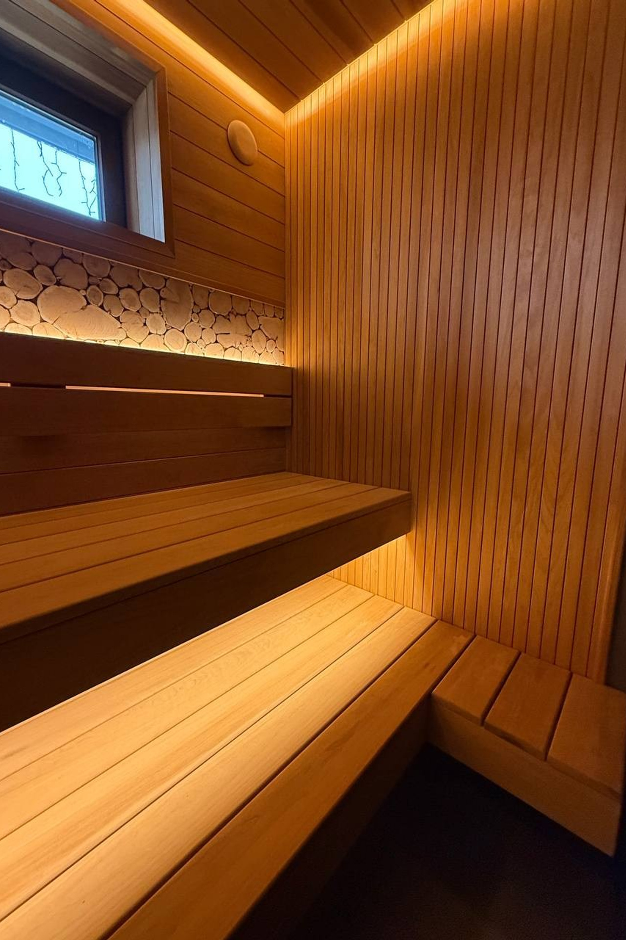 Сауна из&nbsp;термоосины в&nbsp;частном доме