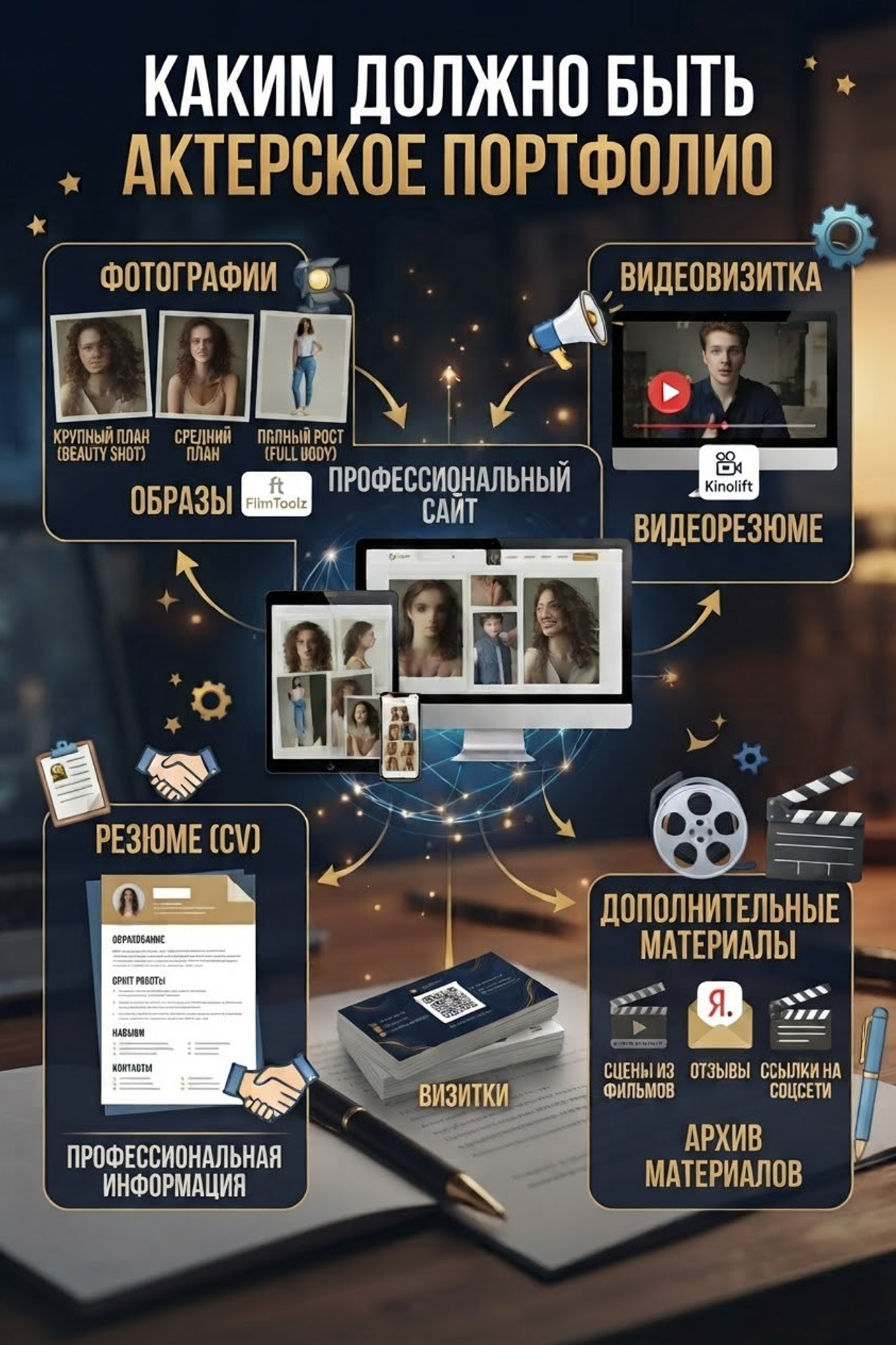 СТАТЬИ. Актёрское портфолио