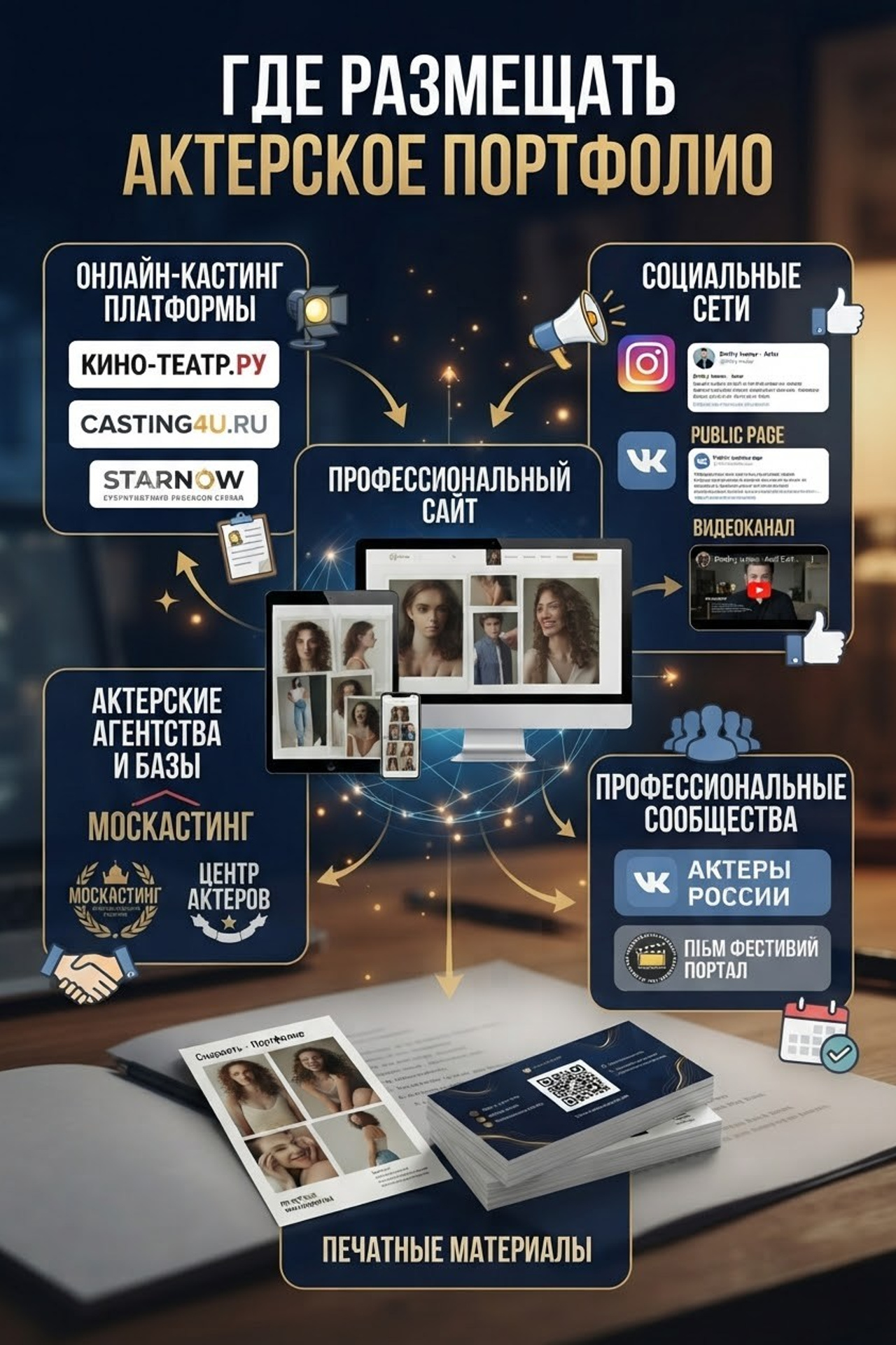 СТАТЬИ. Актёрское портфолио