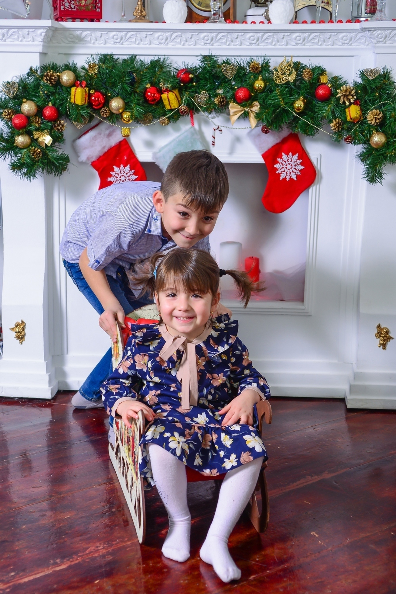 Новый год. Фотограф Сергей Салманов Studiophotosharm