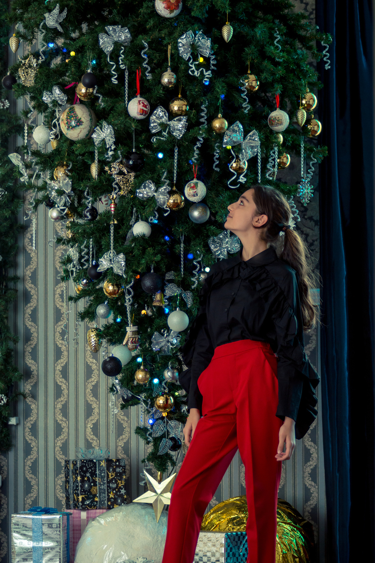 Новый год. Фотограф Сергей Салманов Studiophotosharm