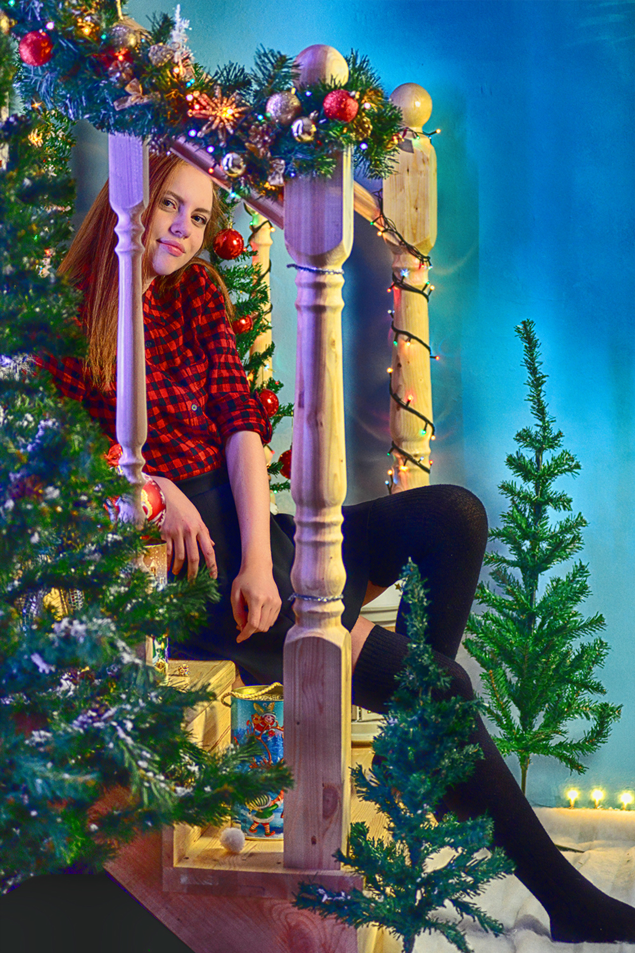 Новый год. Фотограф Сергей Салманов Studiophotosharm