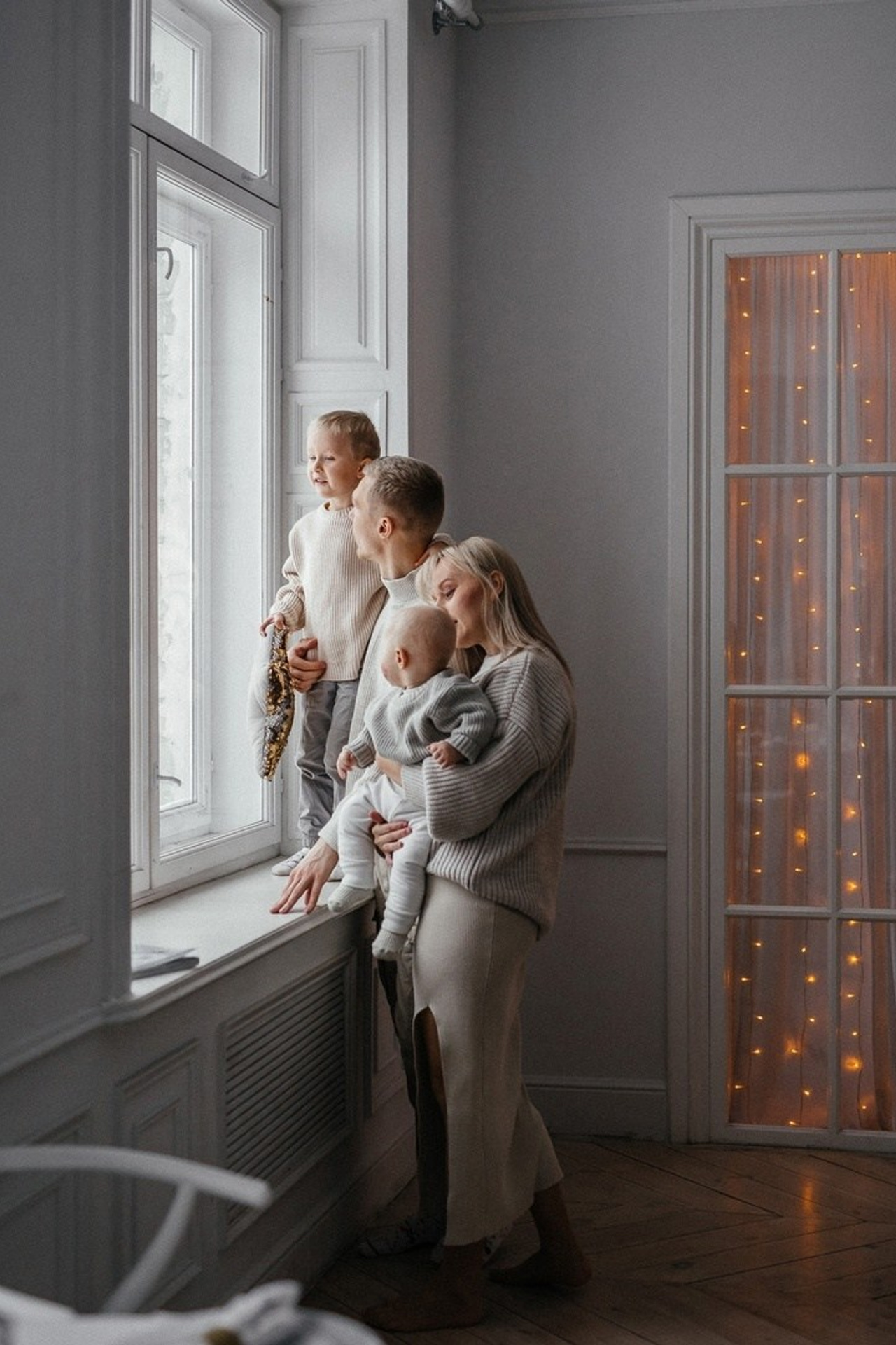 Новогодняя семейная история в&nbsp;студии