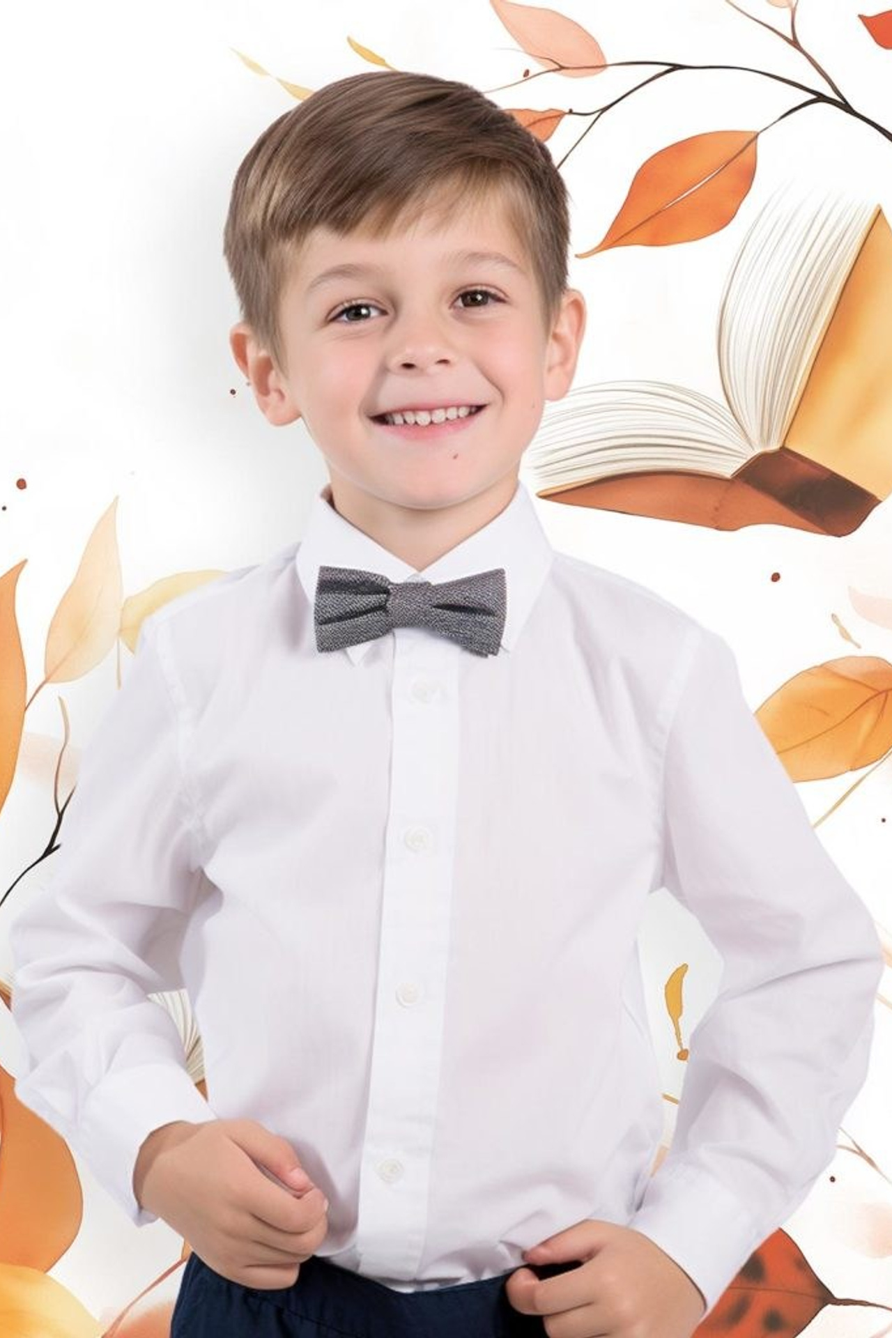 Школьная виньетка и фон для портрета