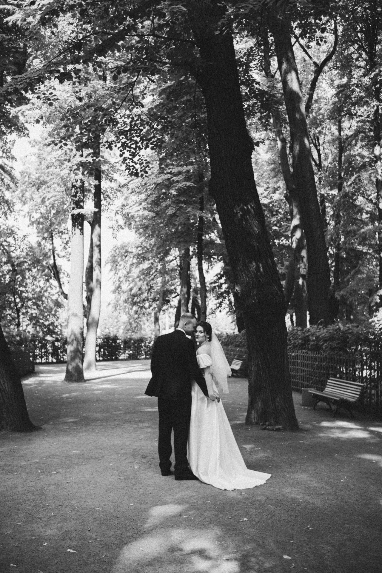 Ксения и Игорь — Свадебная фотосессия в Летнем саду