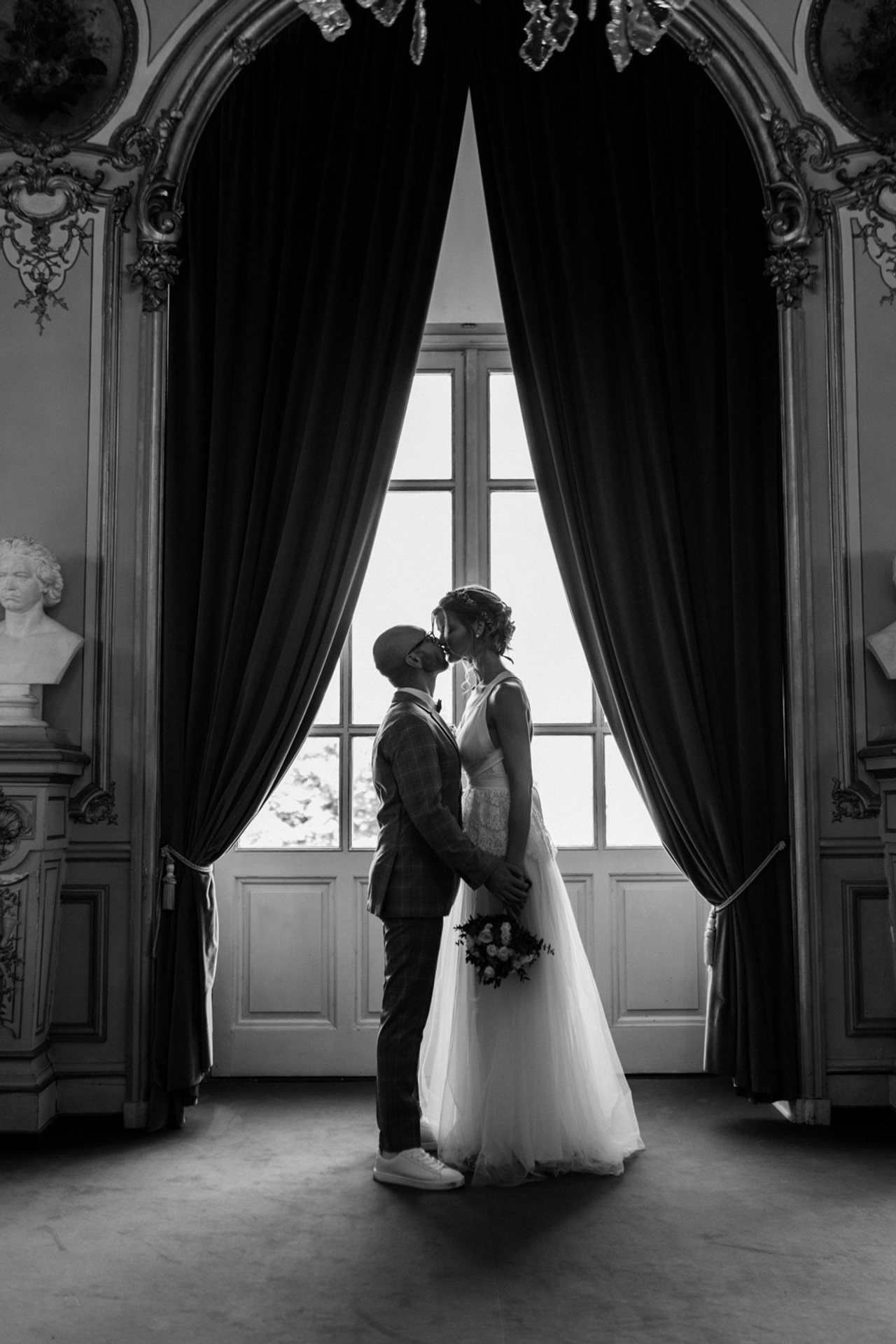 Wedding day in Baden-Baden. Germany