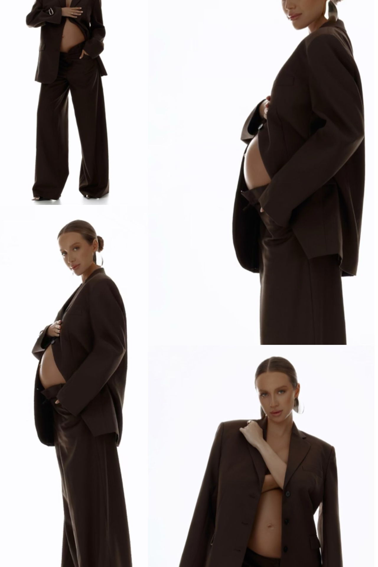 Костюм коричневый. Tatya Lushchyk профессиональный фотограф в Минске. Фотосессия беременности и индивидуальные съемки