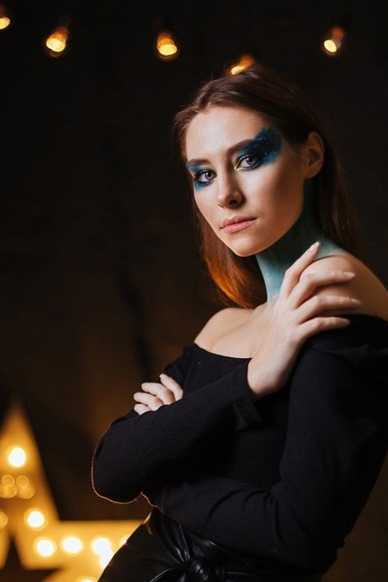 Студийная фотосессия в интересном образе