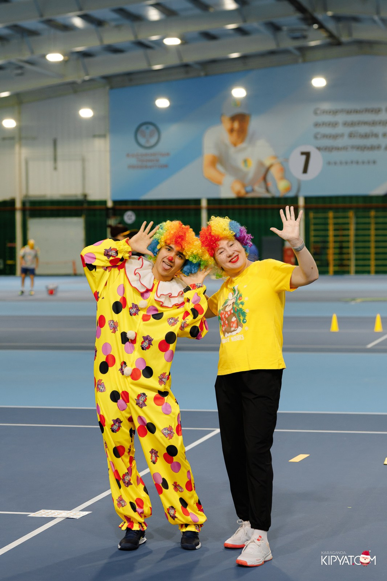 Новогоднее торжество в Карагандинской Федерации Тенниса. Группа 2. Кипятком Караганда