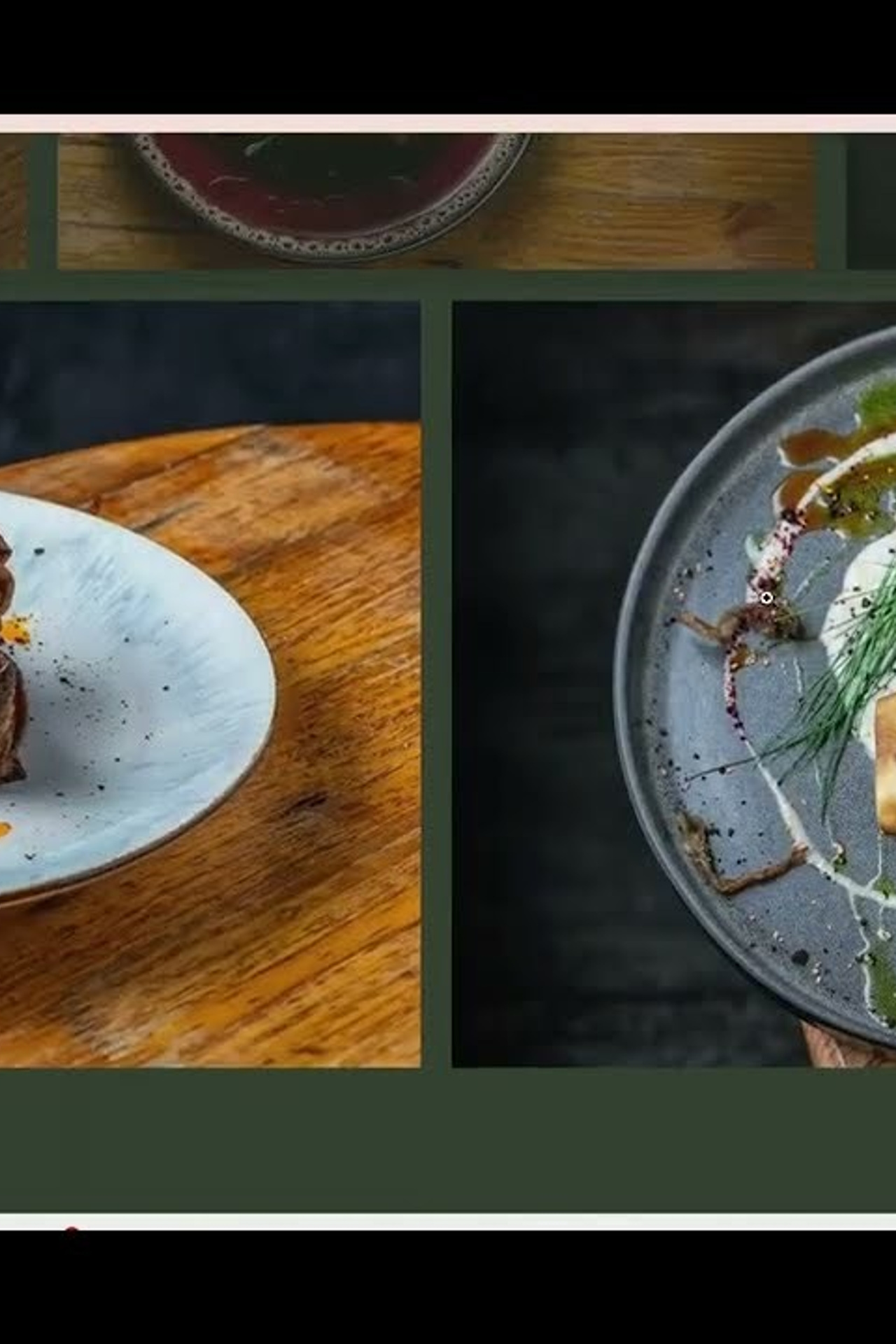 меню ресторана «Лес» в&nbsp;Москве